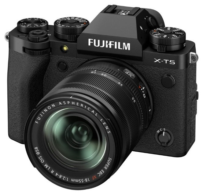 Fujifilm X-T5 Mirrorless Camera (Black) with XF 18-55mm F2.8-4 Lens