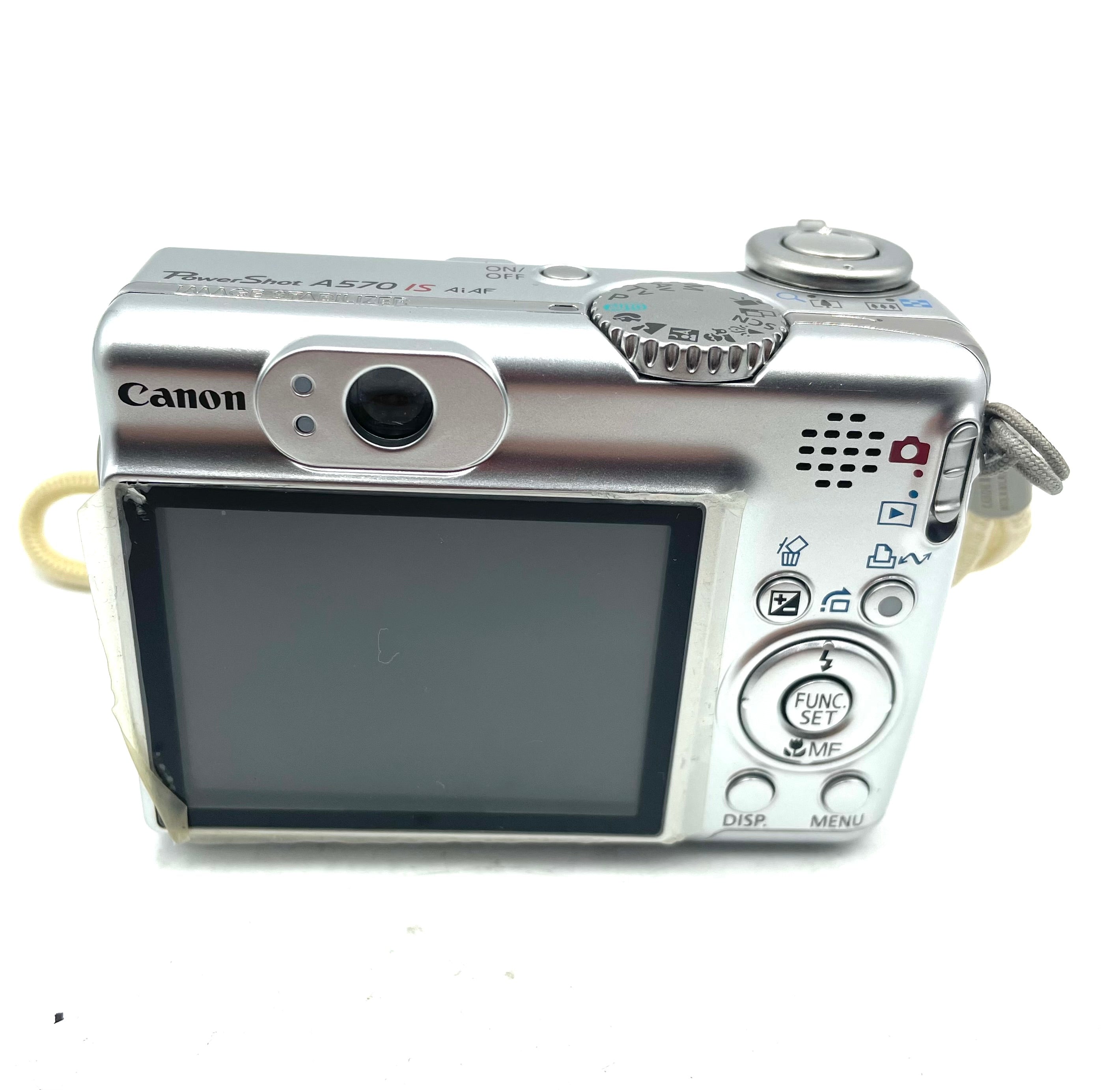 Used Canon Powershot A570 IS Digital Point and Shoot Camera