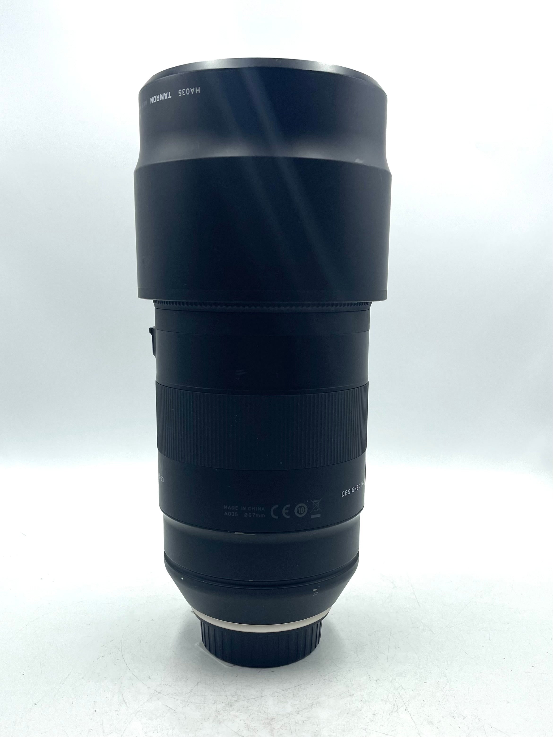 USED Tamron 100-400mm F4.5-6.3 Di VC USD For Nikon F