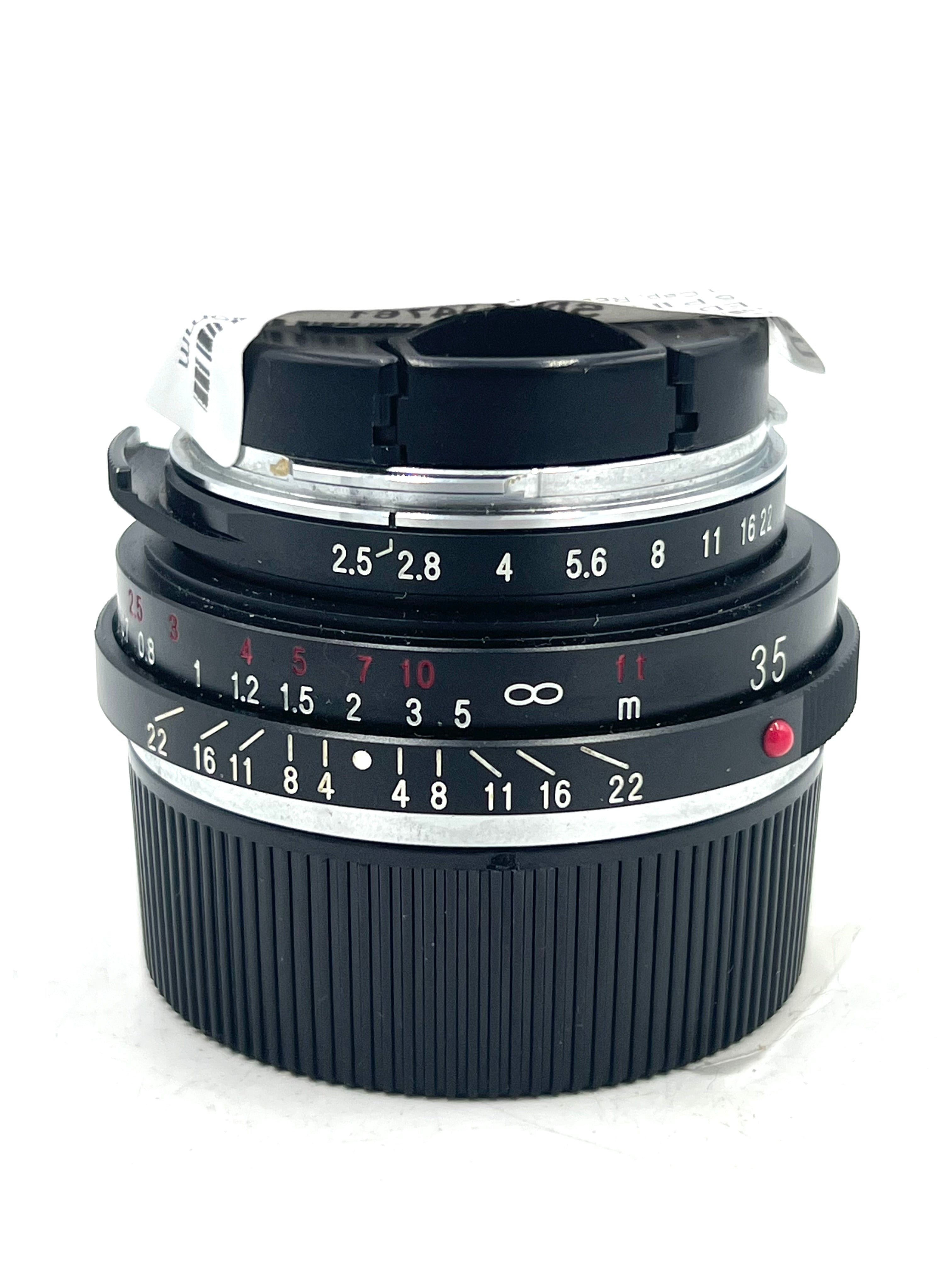 USED Voigtlander Color-Skopar 35mm f/2.5 P II Lens