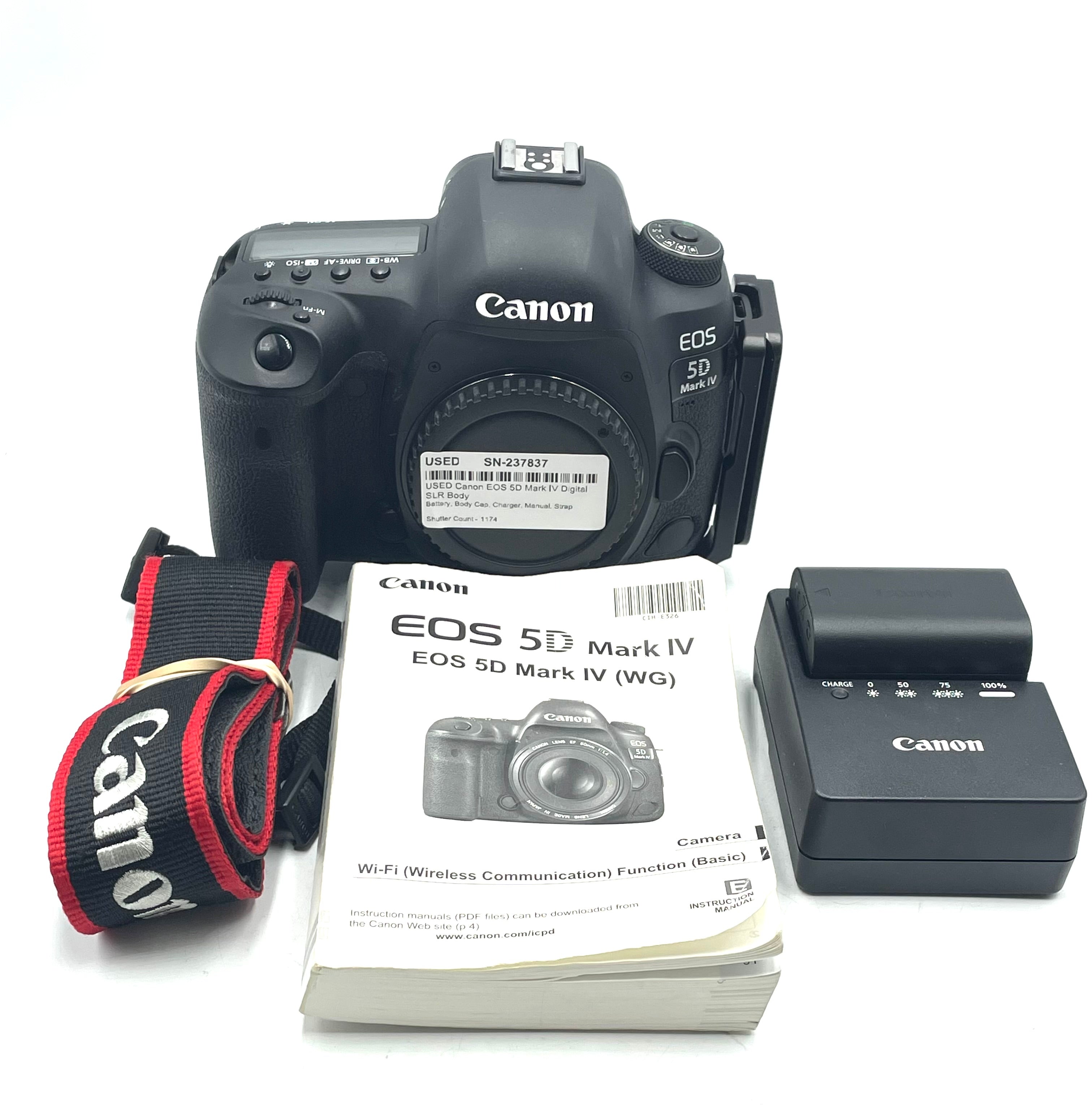 USED Canon EOS 5D Mark IV Digital SLR Body