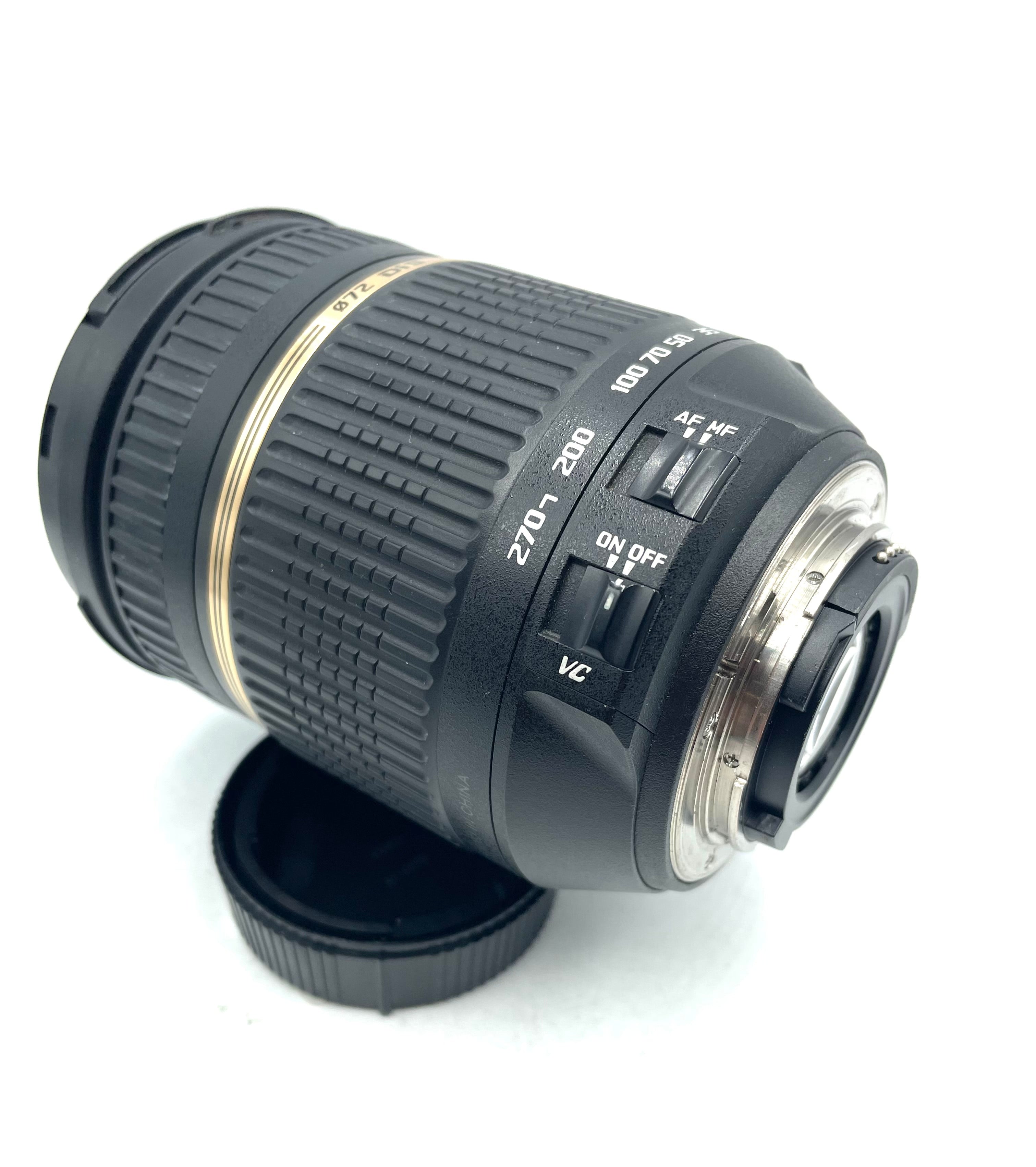 USED Tamron 18-270mm F3.5-6.3 Di II VC Lens for Nikon