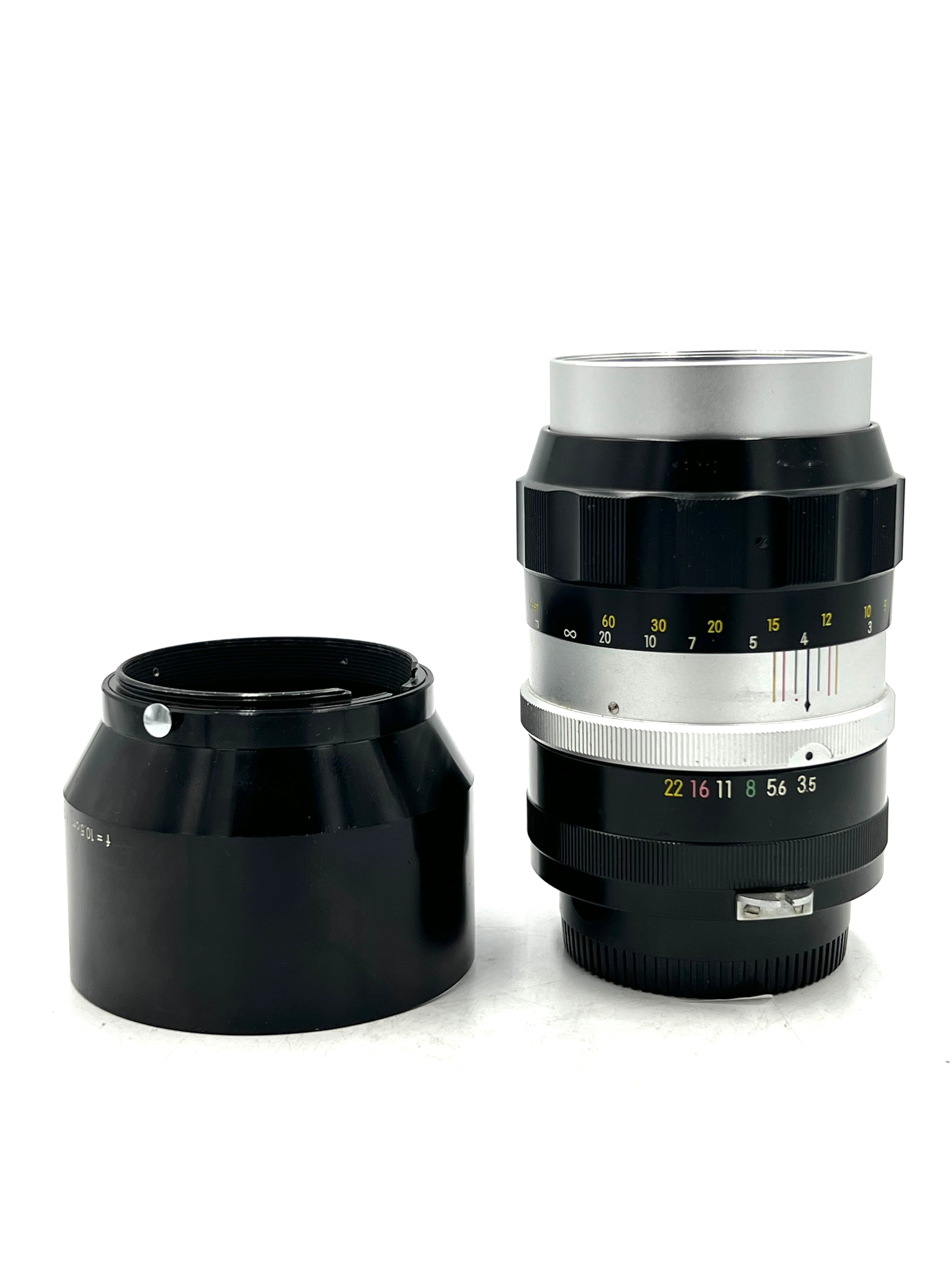 USED Nikon 135mm F3.5 MF Non AI Lens