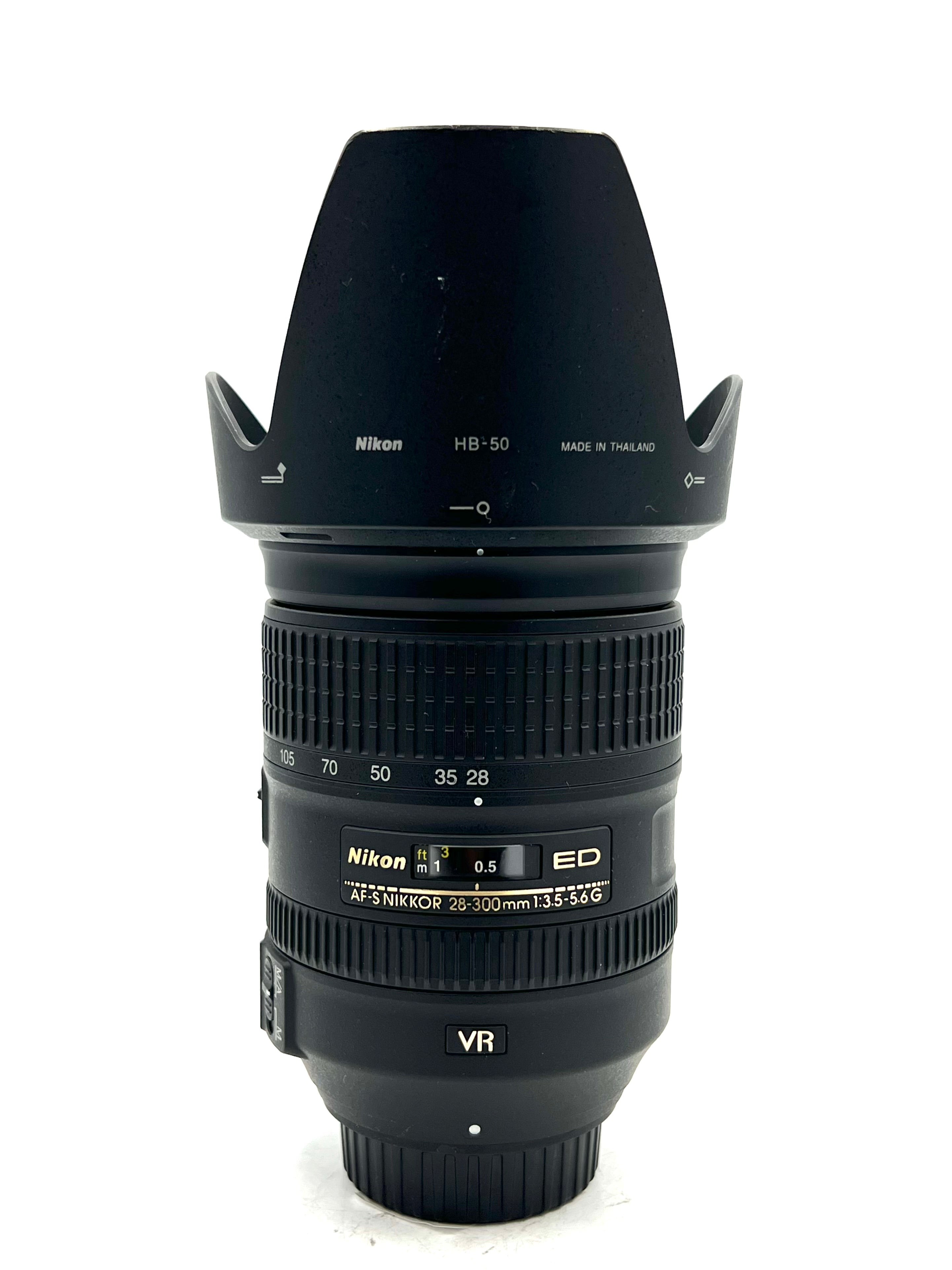 USED Nikon 28-300mm F3.5-5.6 G VR AF-S Lens