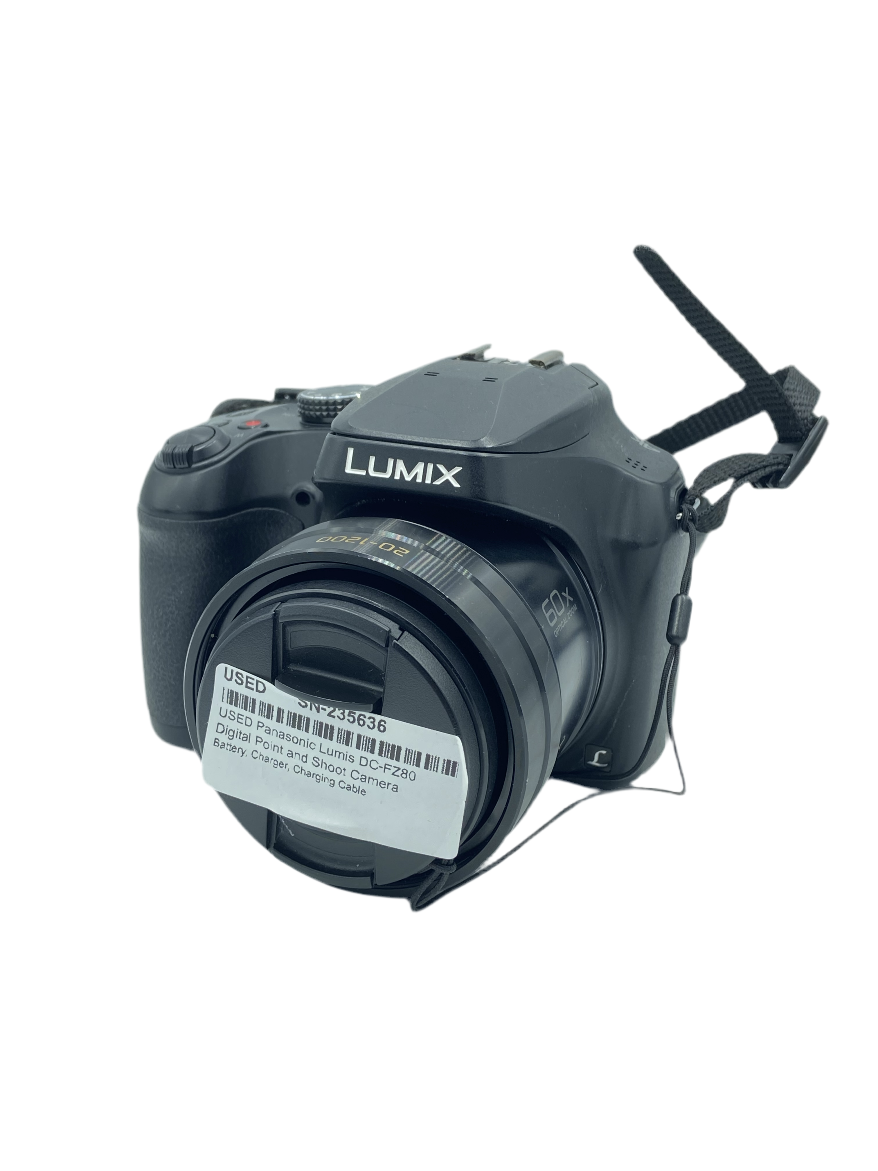 USED Panasonic Lumix DC-FZ80 Digital Point and Shoot Camera