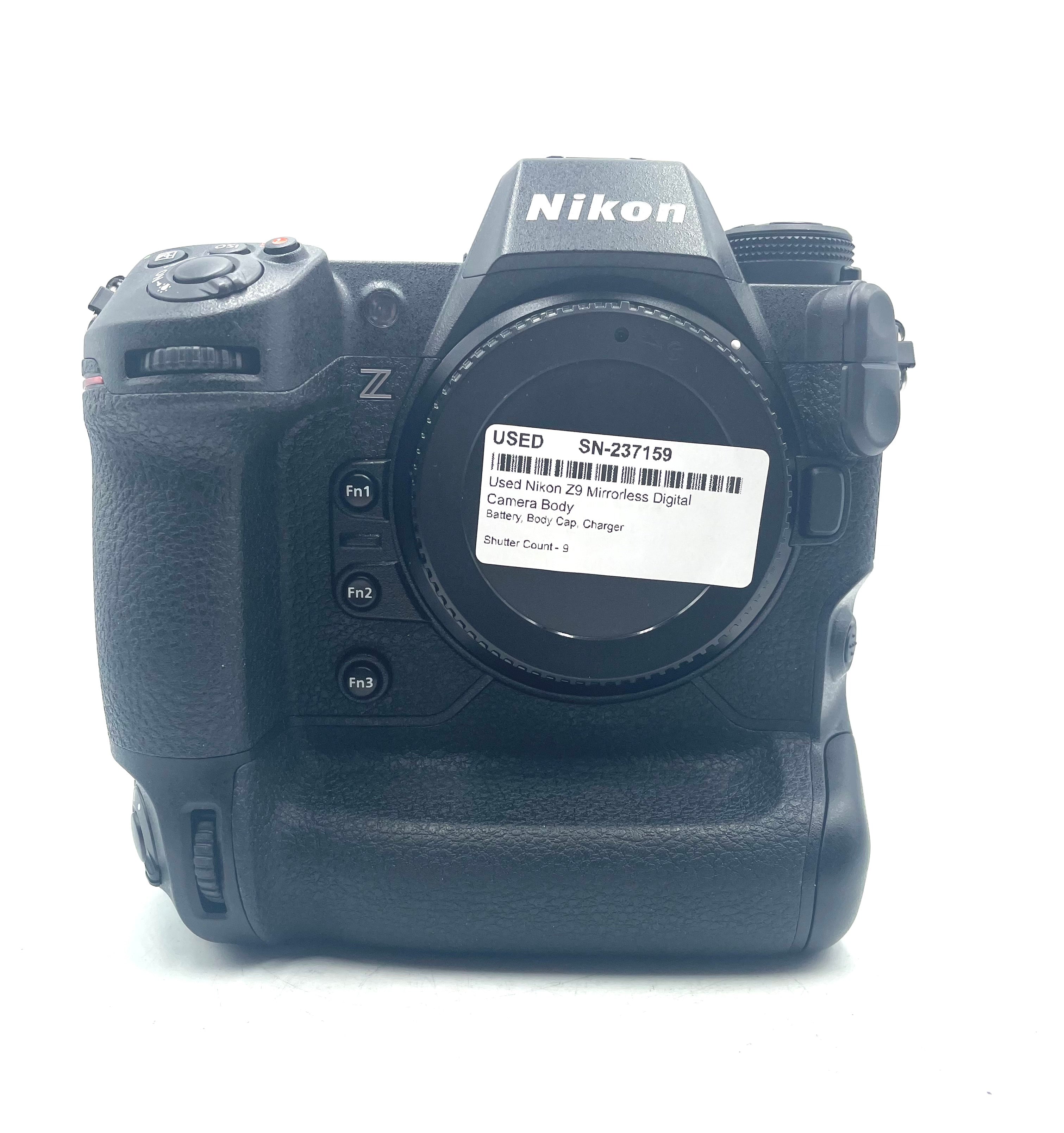 Used Nikon Z9 Mirrorless Digital Camera Body