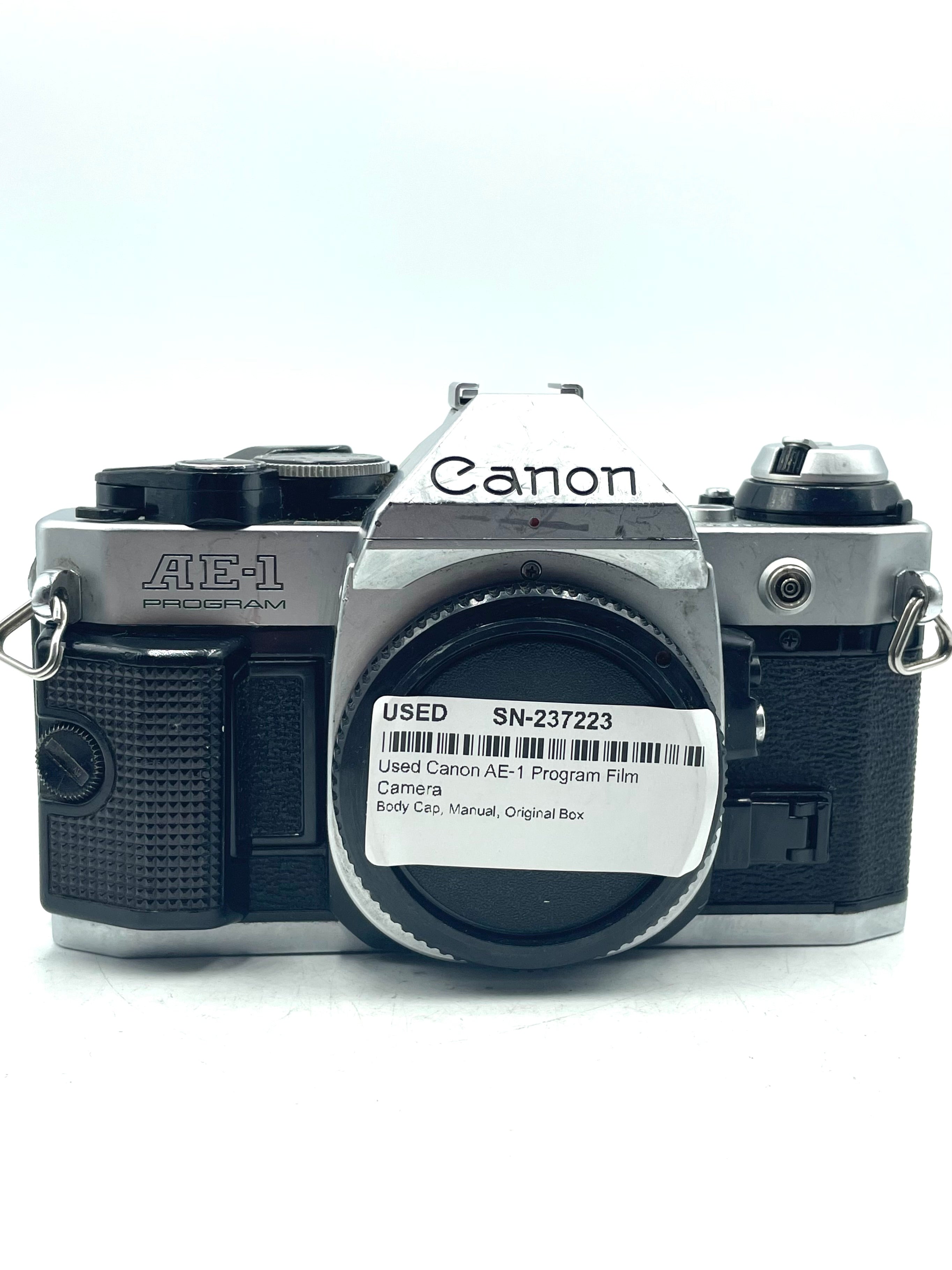 Used Canon AE-1 Program Film Camera