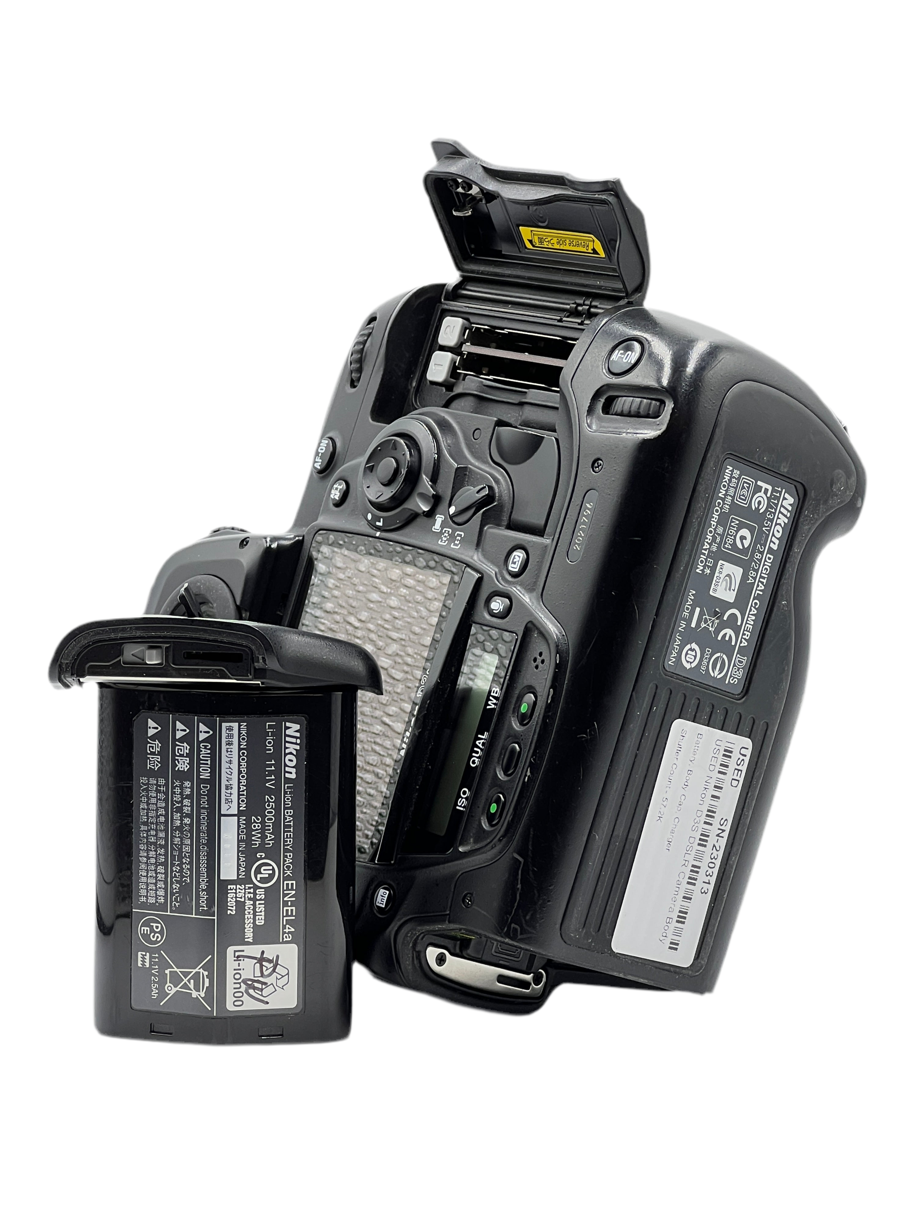 USED Nikon D3S DSLR Camera Body