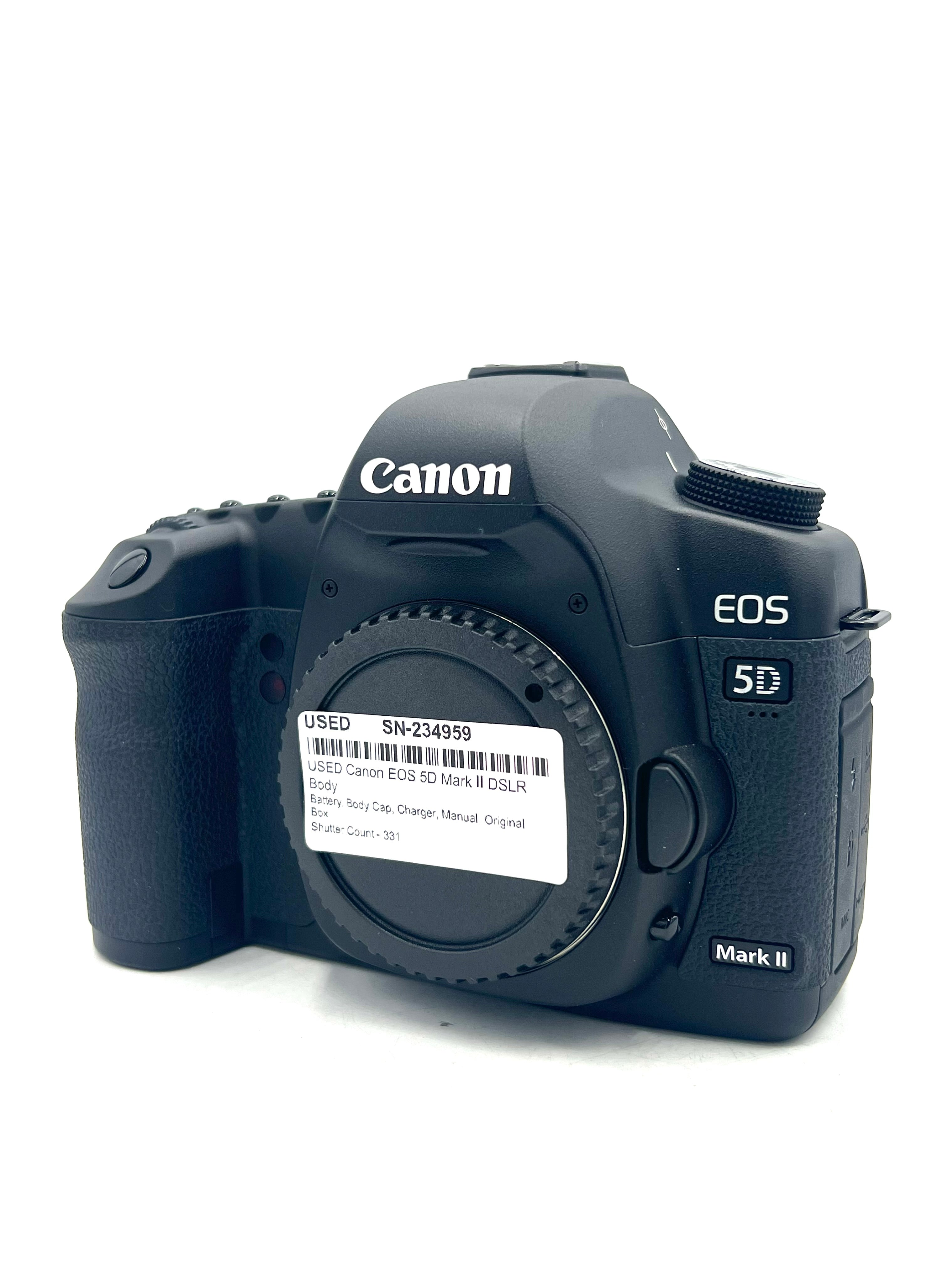 USED Canon EOS 5D Mark II DSLR Body