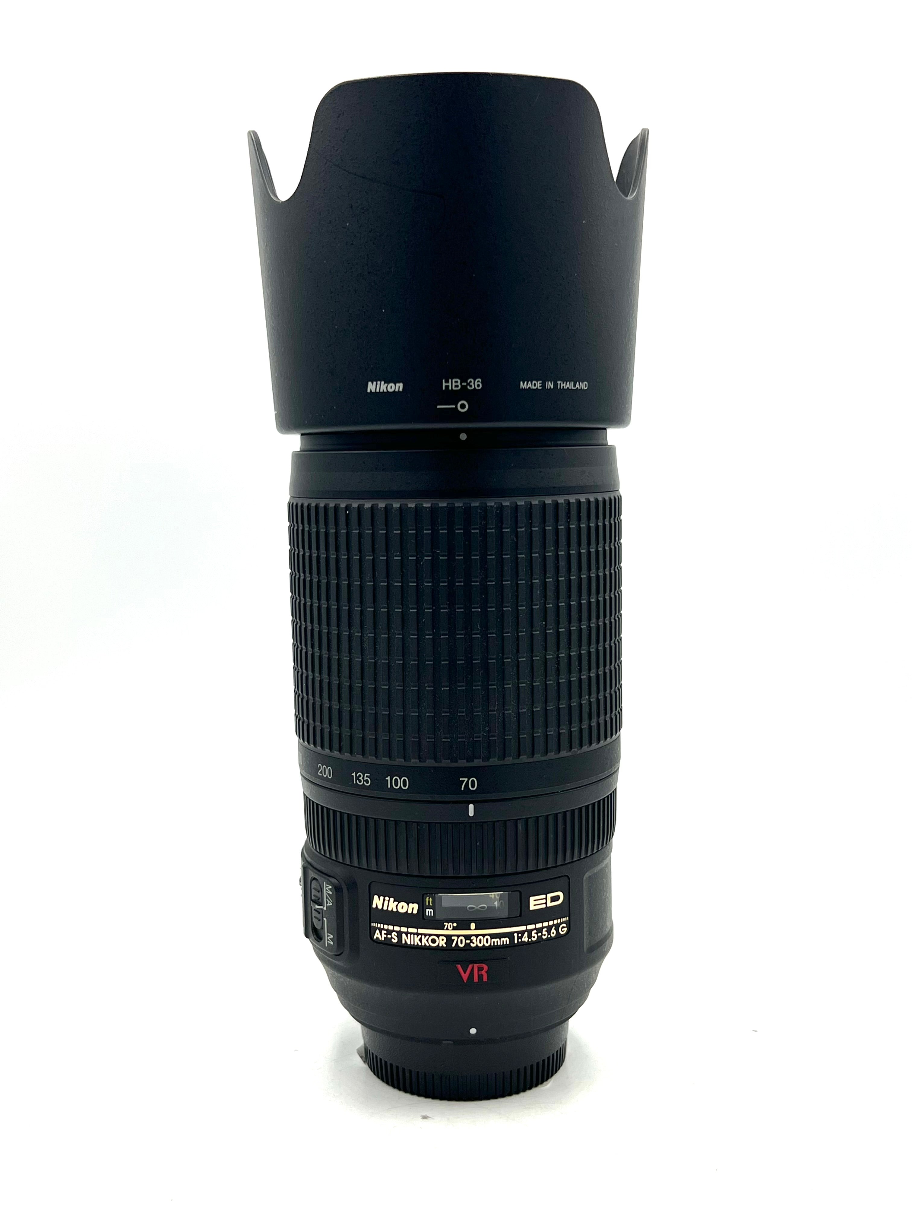 USED Nikon 70-300mm F4.5-5.6 VR G AF-S