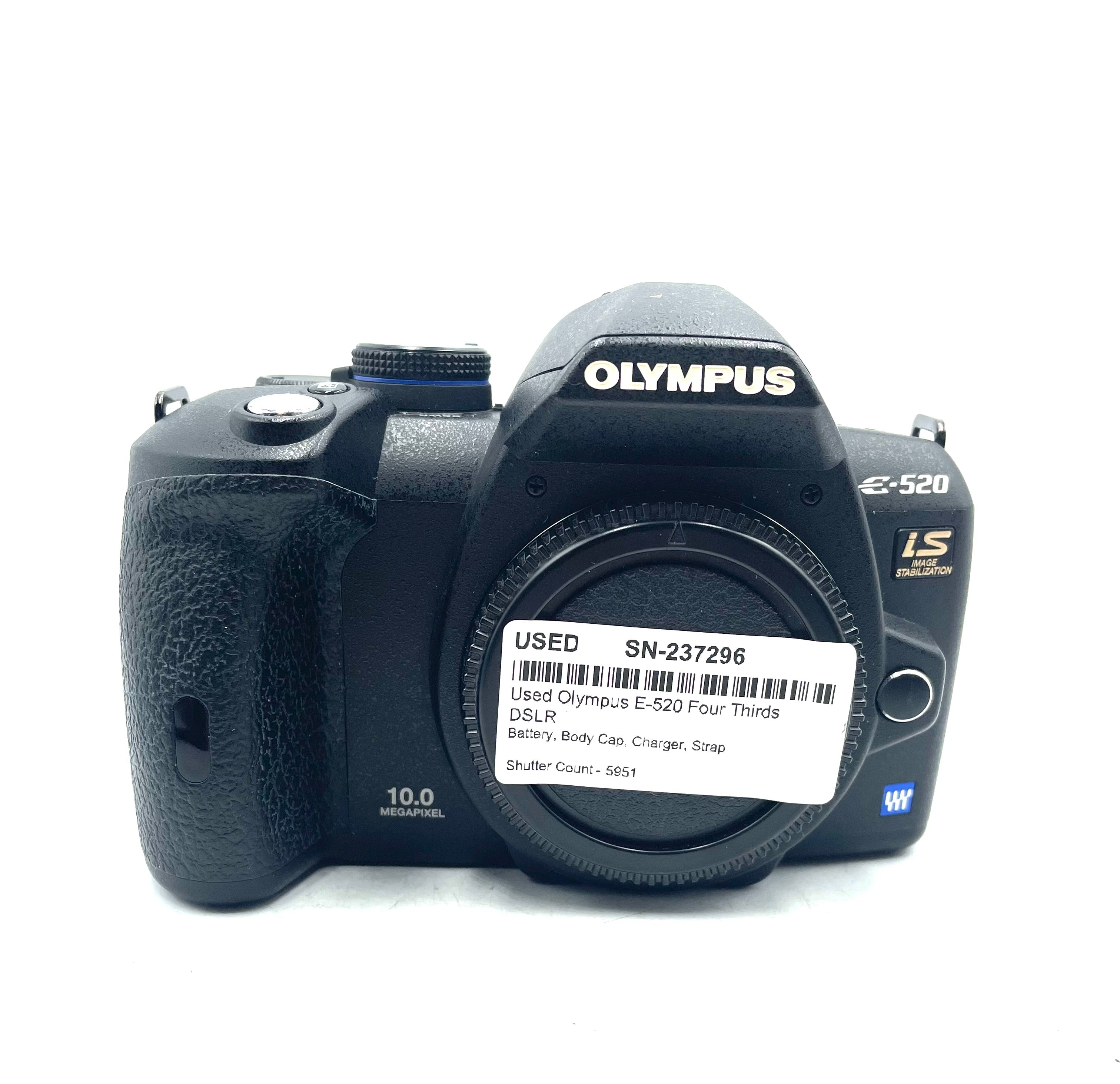 Used Olympus E-520 Four Thirds DSLR