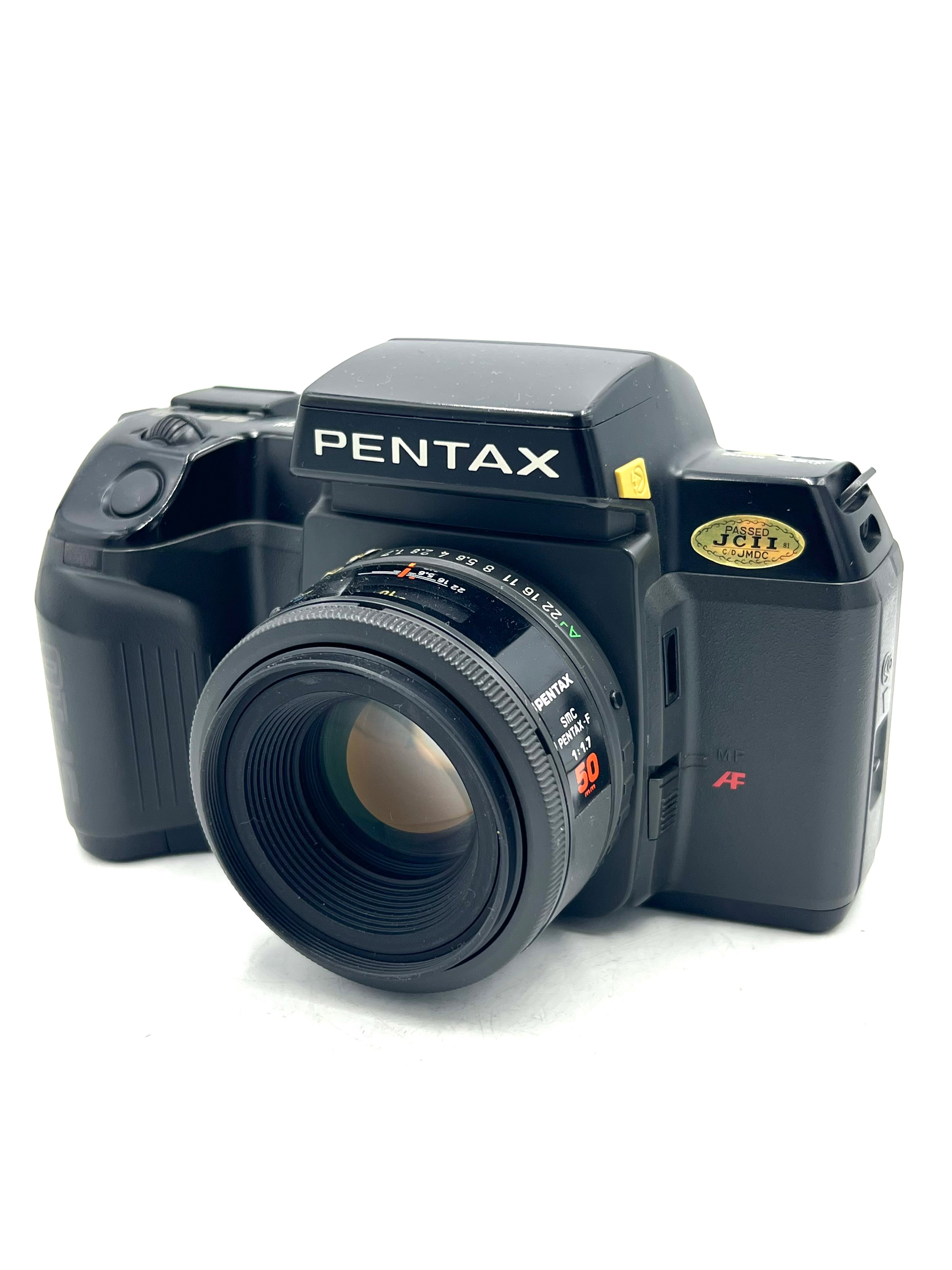 USED Pentax SF 10 Film SLR W/ 50mm F1.7 Lens