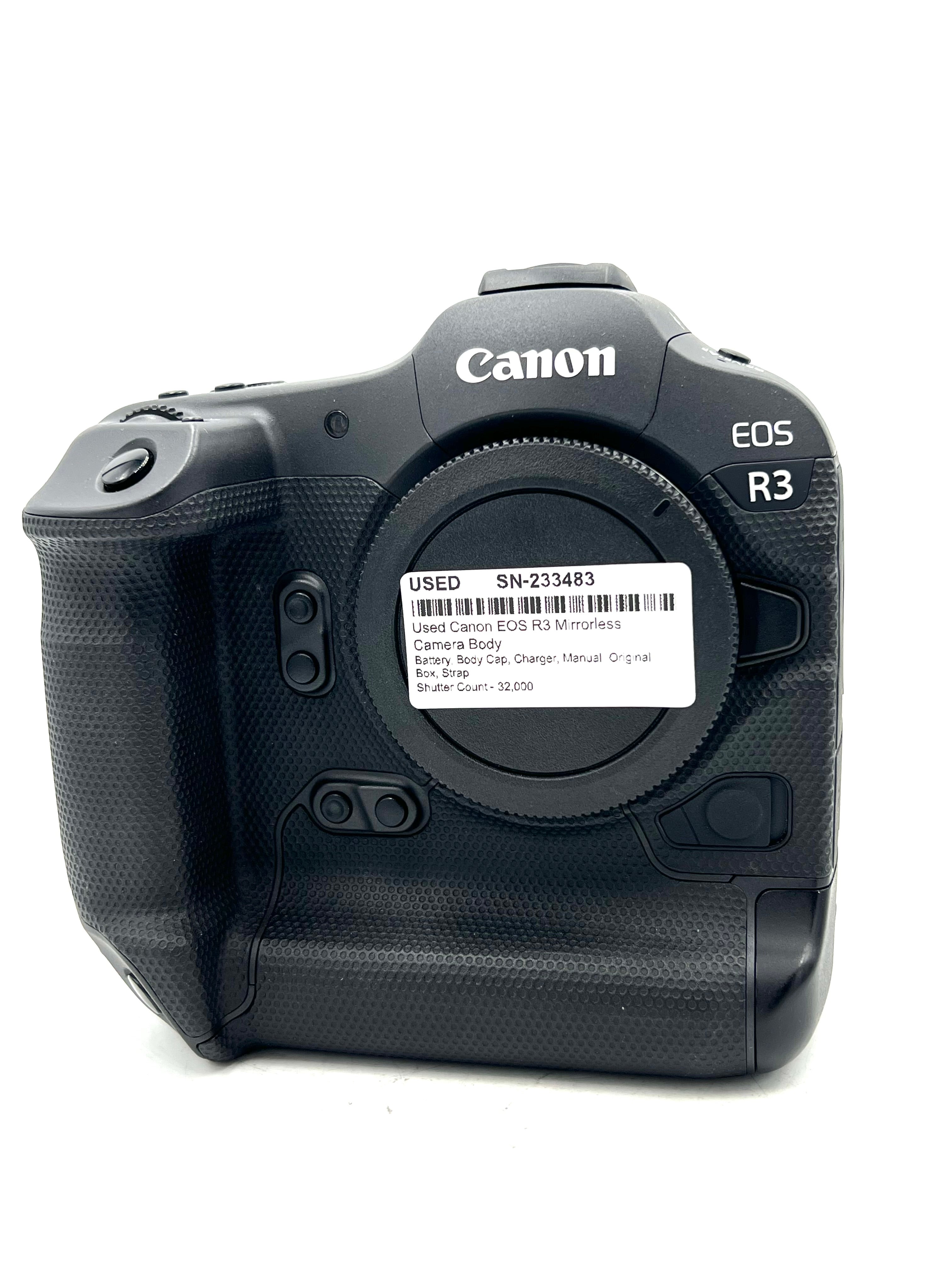 Used Canon EOS R3 Mirrorless Camera Body