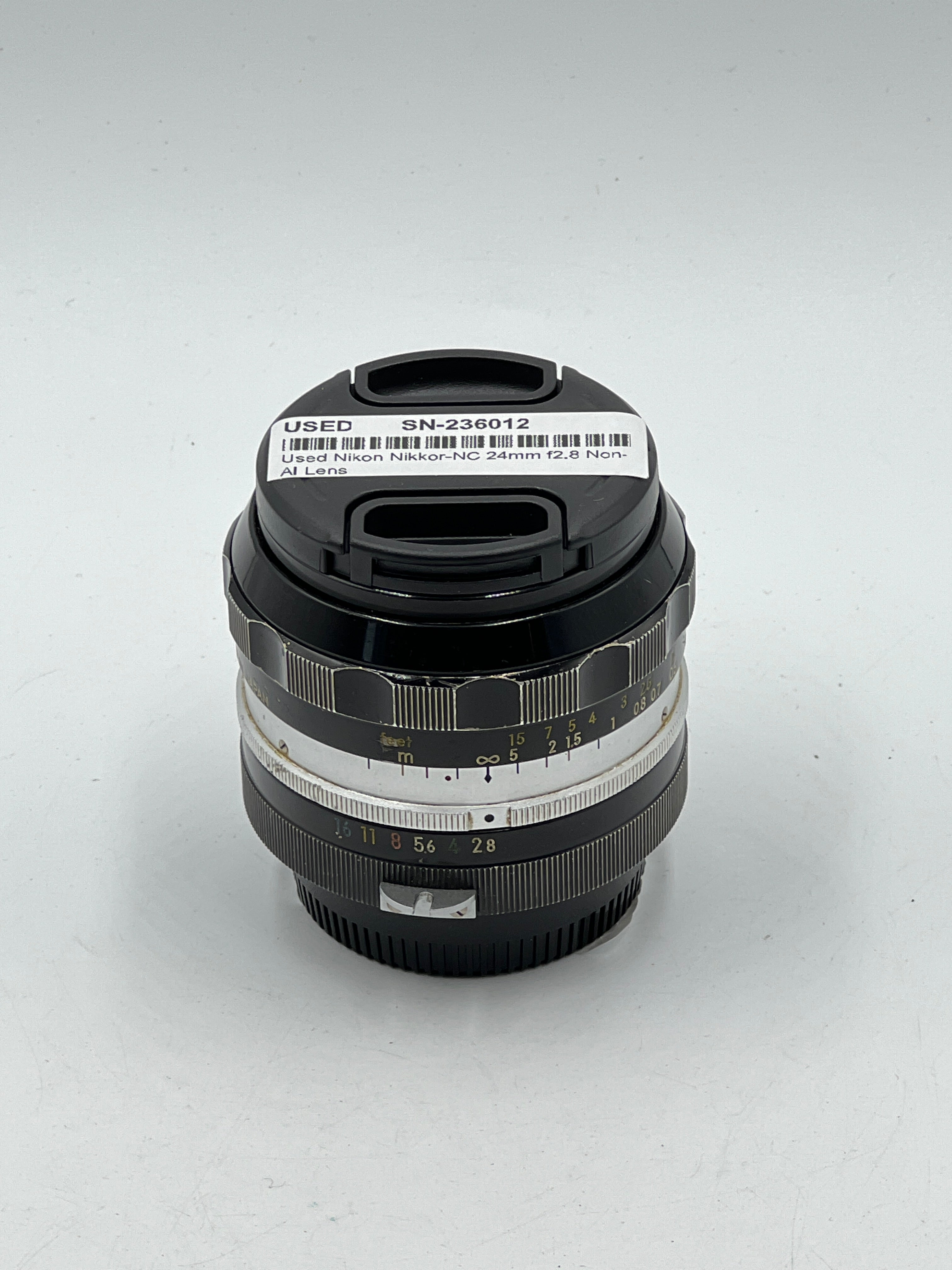 Used Nikon Nikkor-NC 24mm f2.8 Non-AI Lens