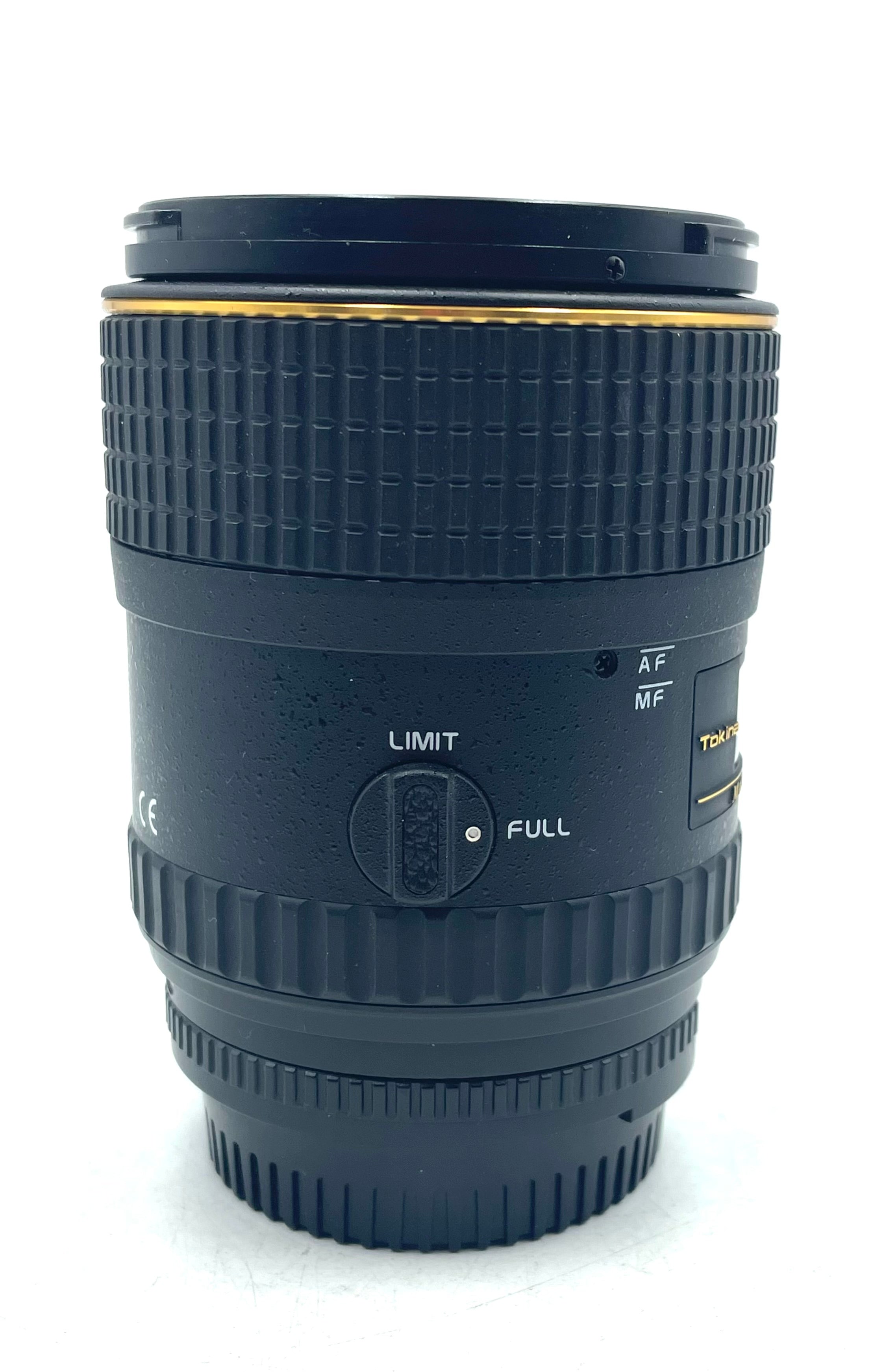 Used Tokina 100mm f2.8 Macro AT-X Pro D for Nikon-F