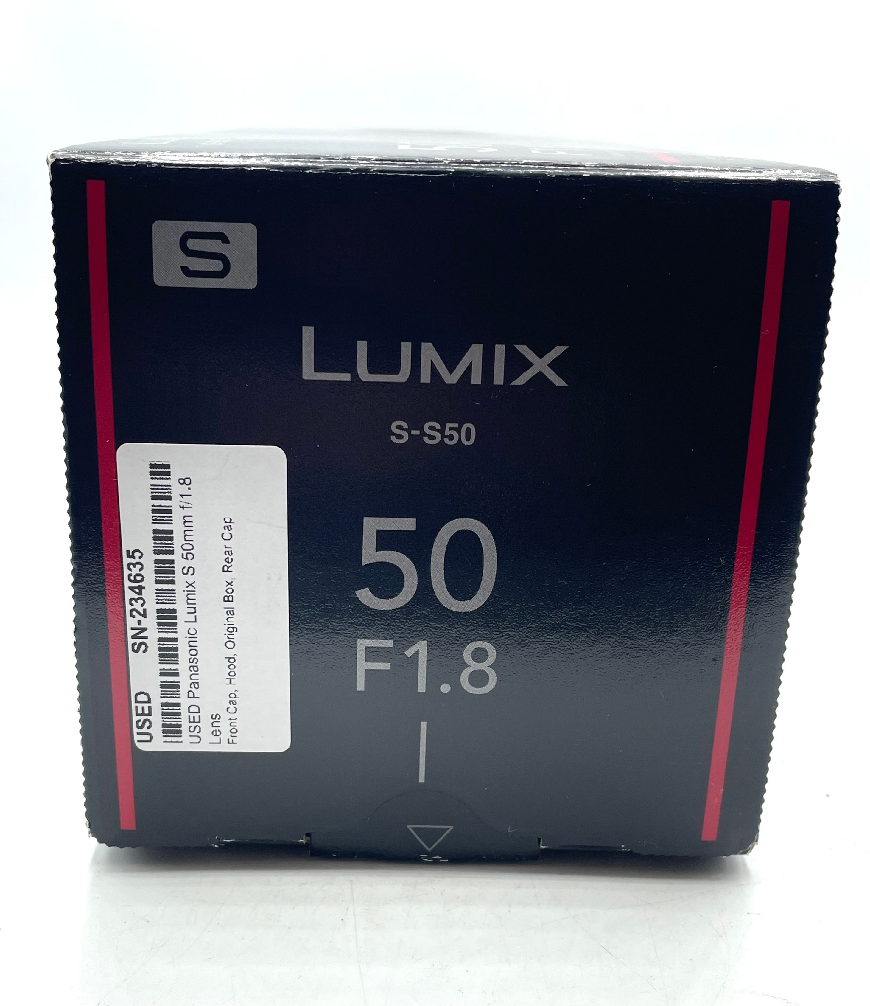 USED Panasonic Lumix S 50mm f/1.8 Lens