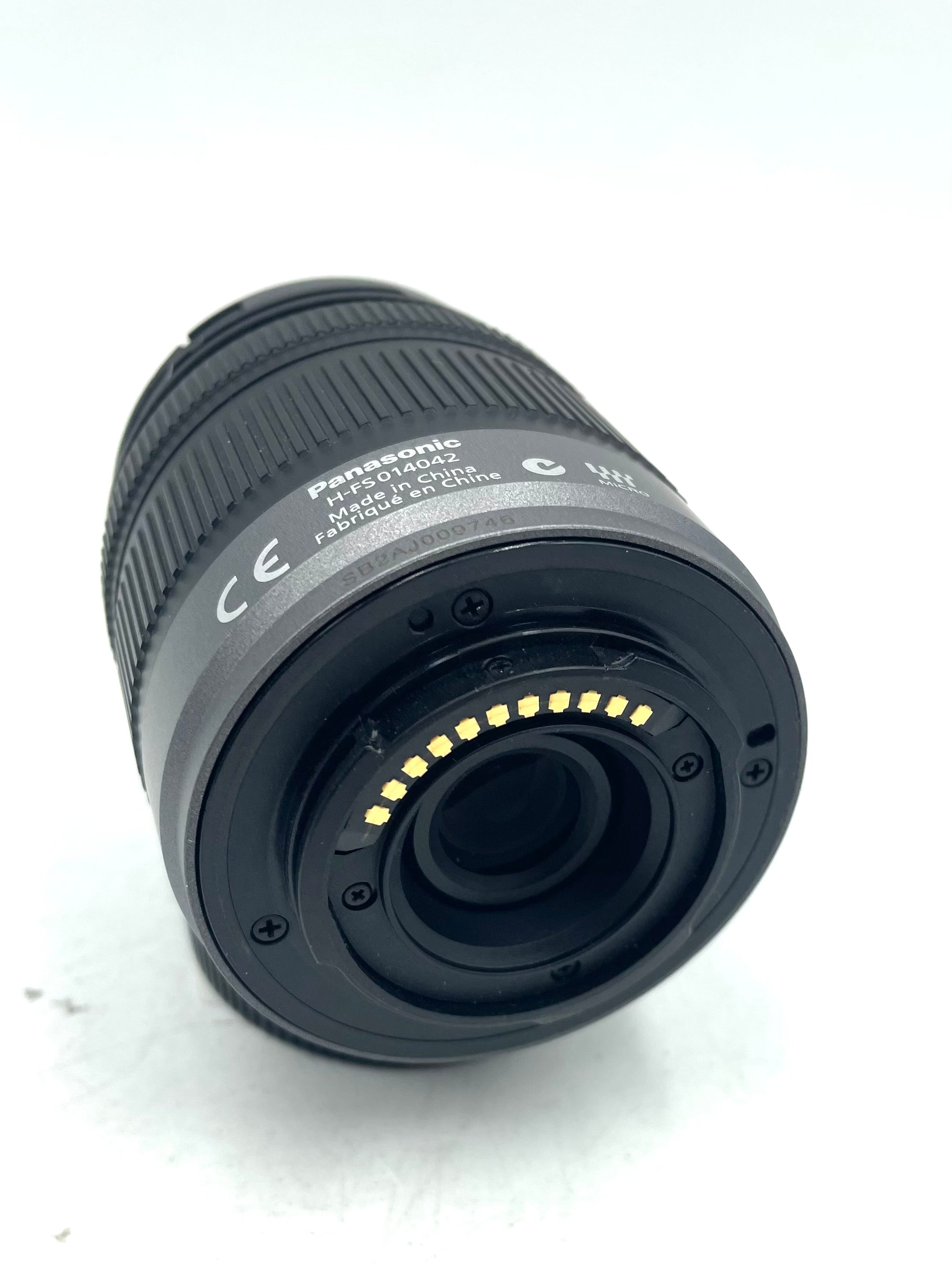 Used Lumix 14-42mm f4.5-5.6 G Vario Mega O.I.S. for Micro Four Thirds