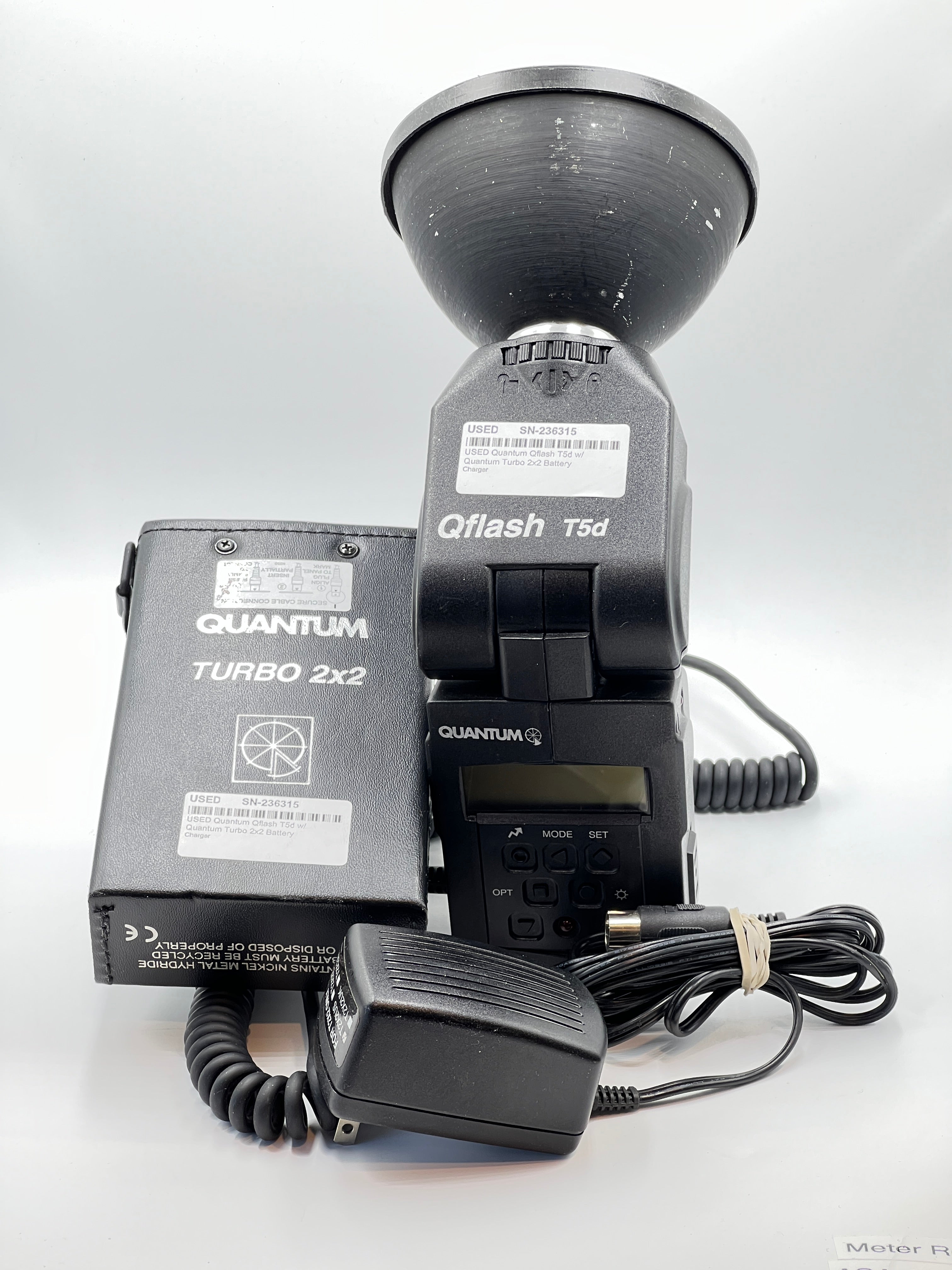 USED Quantum Qflash T5d w/ Quantum Turbo 2x2 Battery