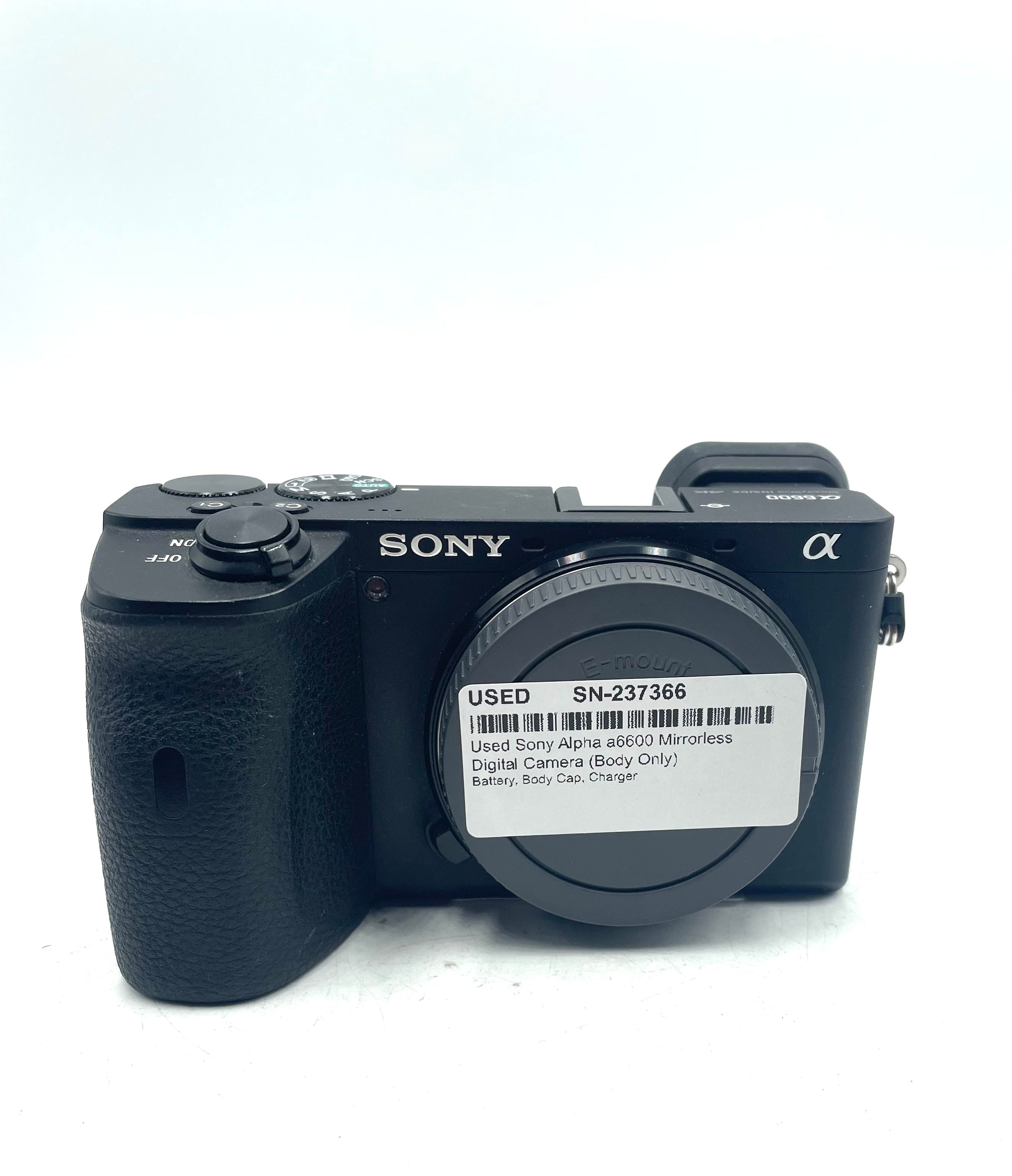 Used Sony Alpha a6600 Mirrorless Digital Camera (Body Only)