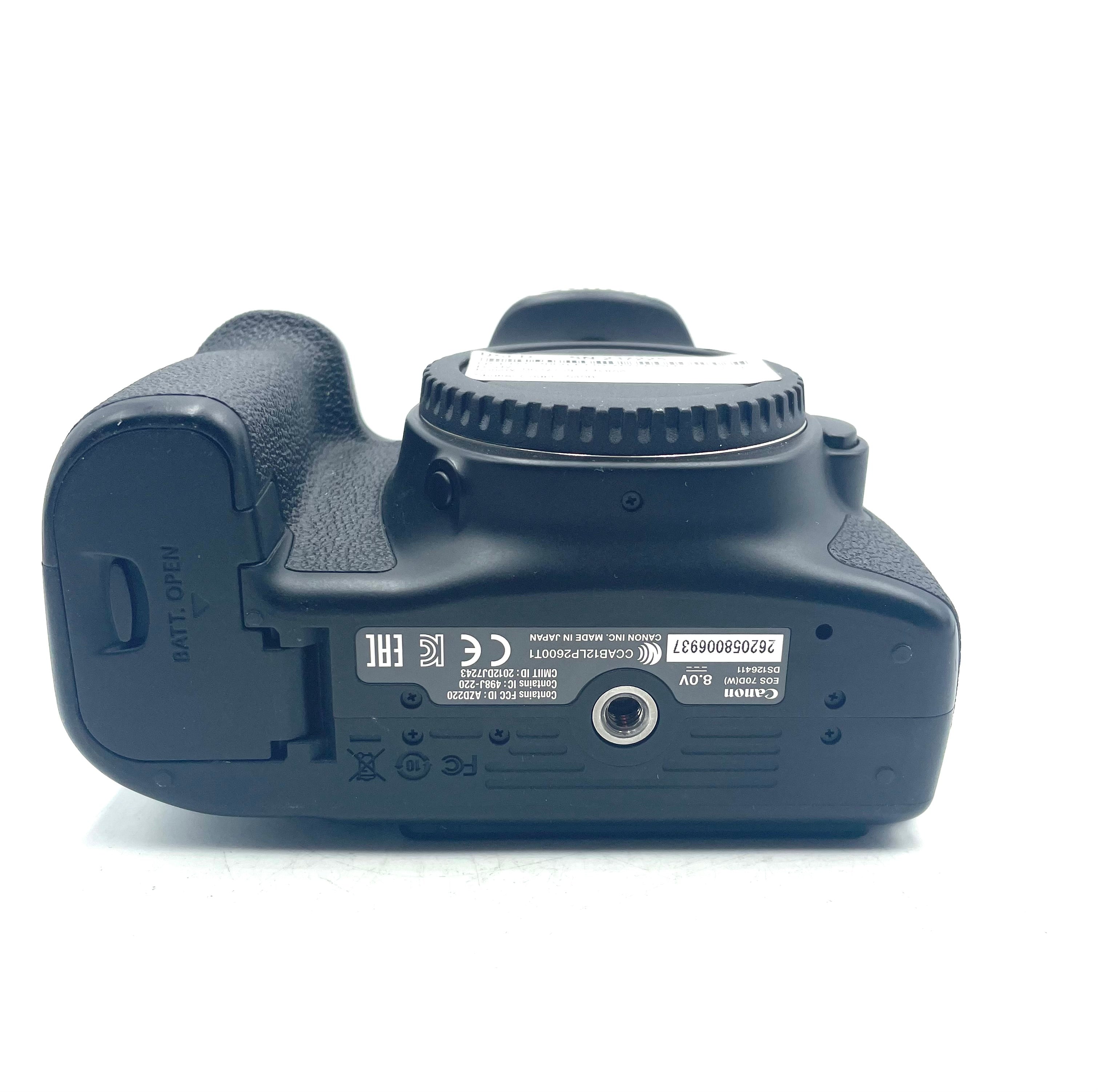 USED Canon EOS 70D DSLR Camera Body