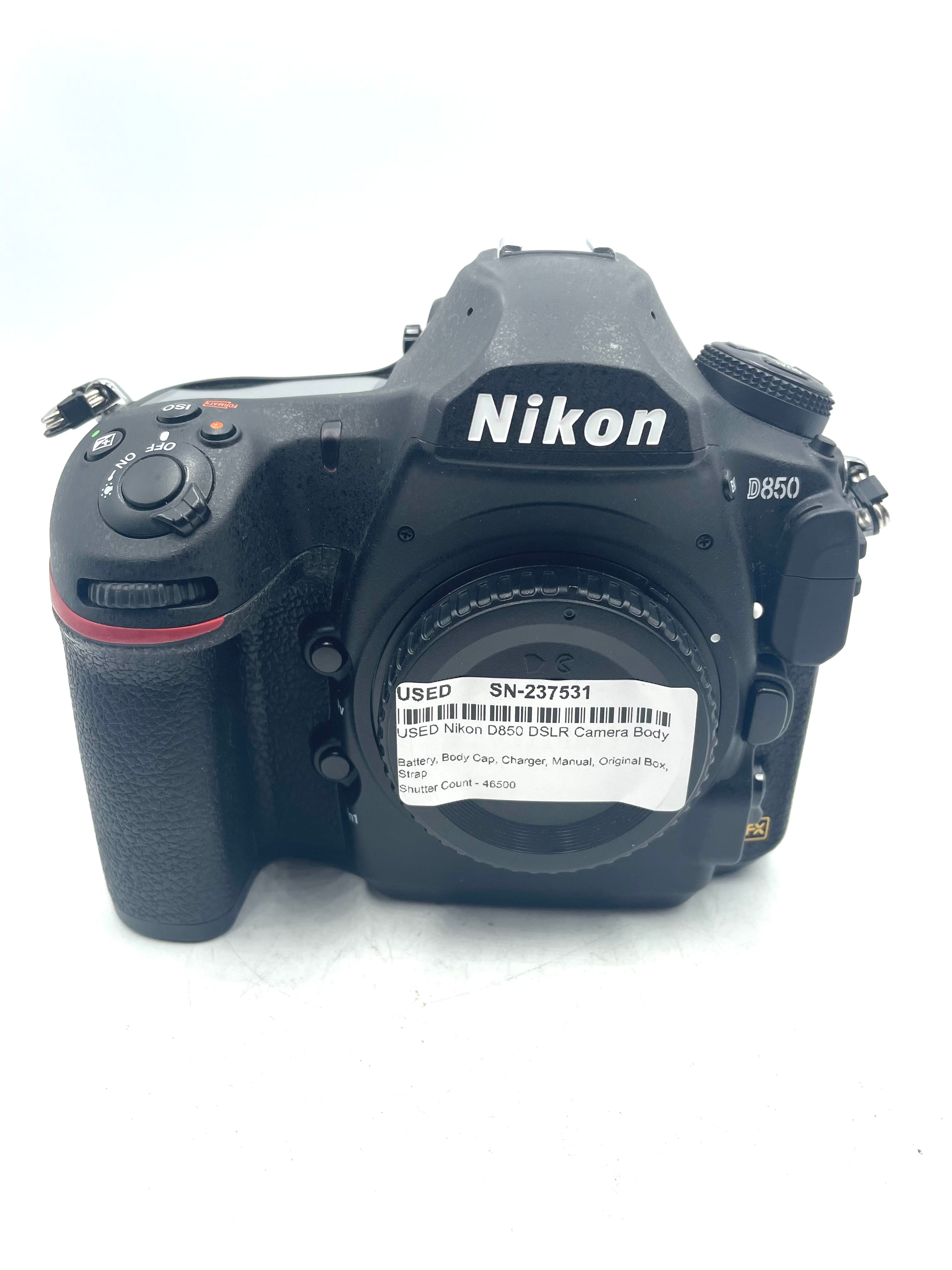 USED Nikon D850 DSLR Camera Body