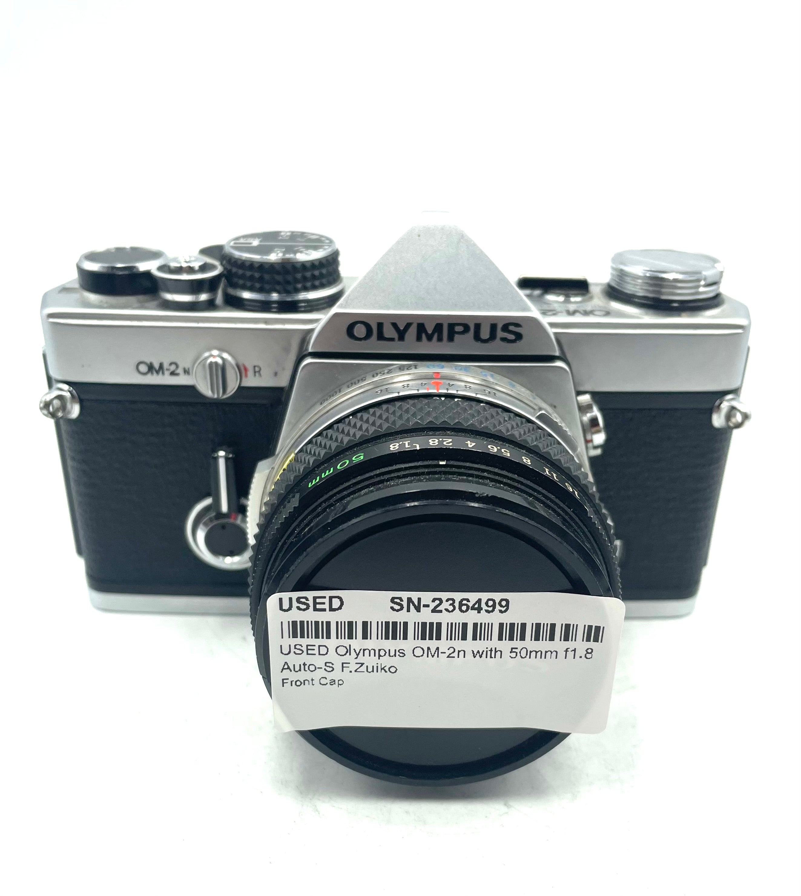 USED Olympus OM-2n with 50mm f1.8 Auto-S F.Zuiko