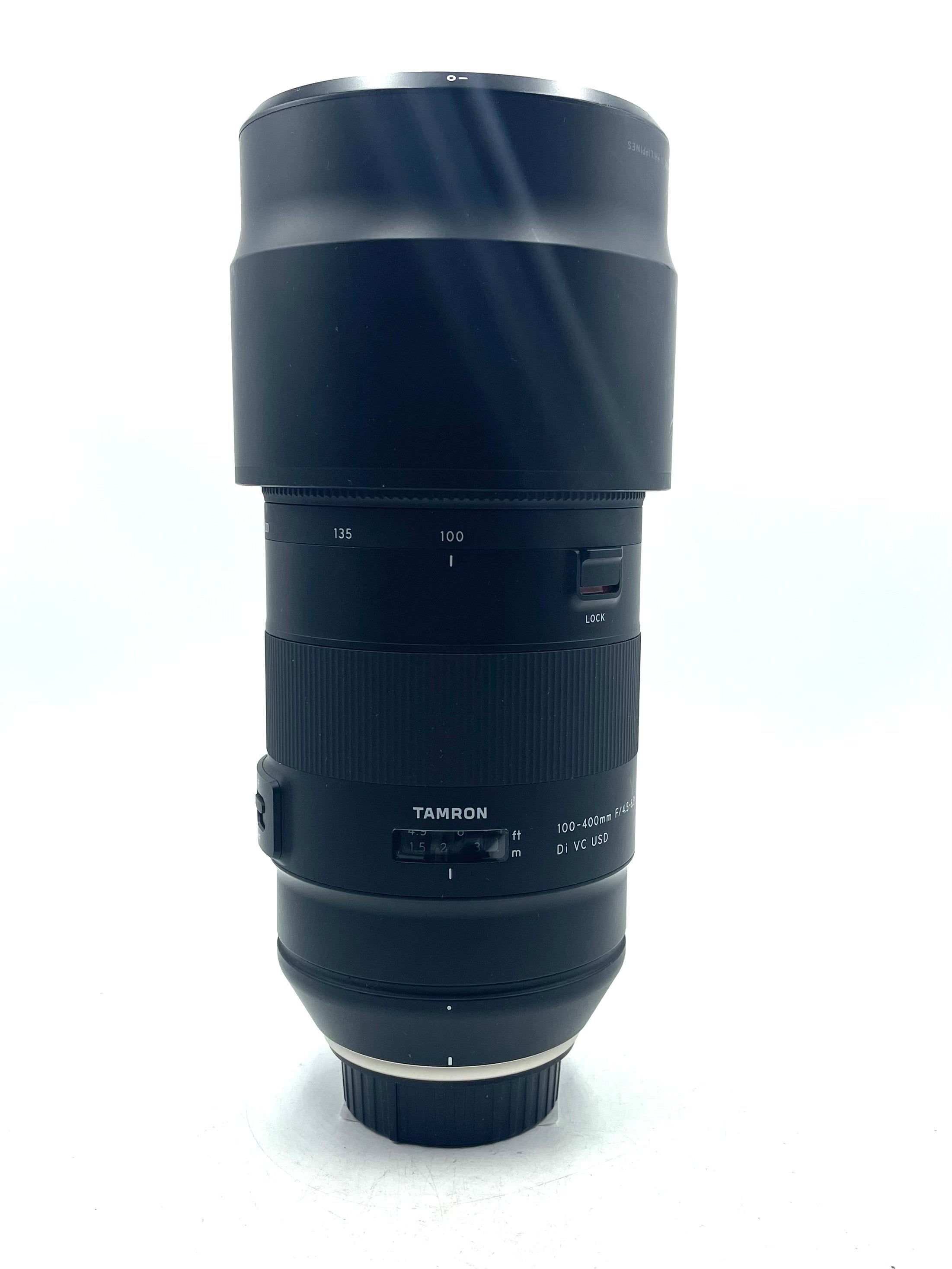 USED Tamron 100-400mm F4.5-6.3 Di VC USD For Nikon F