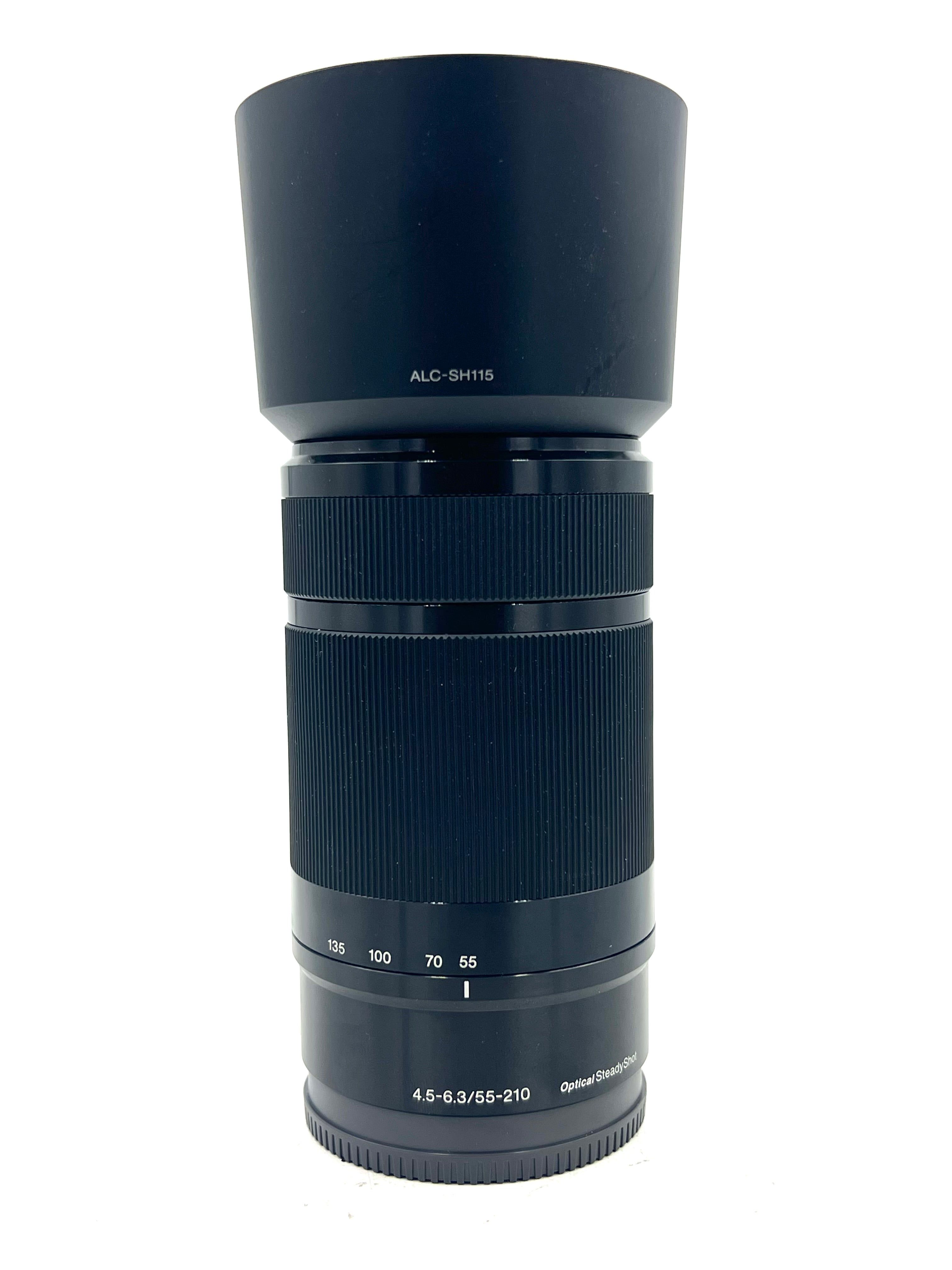 USED Sony 55-210mm F4.5-6.3 OSS E-Mount Lens (Black)