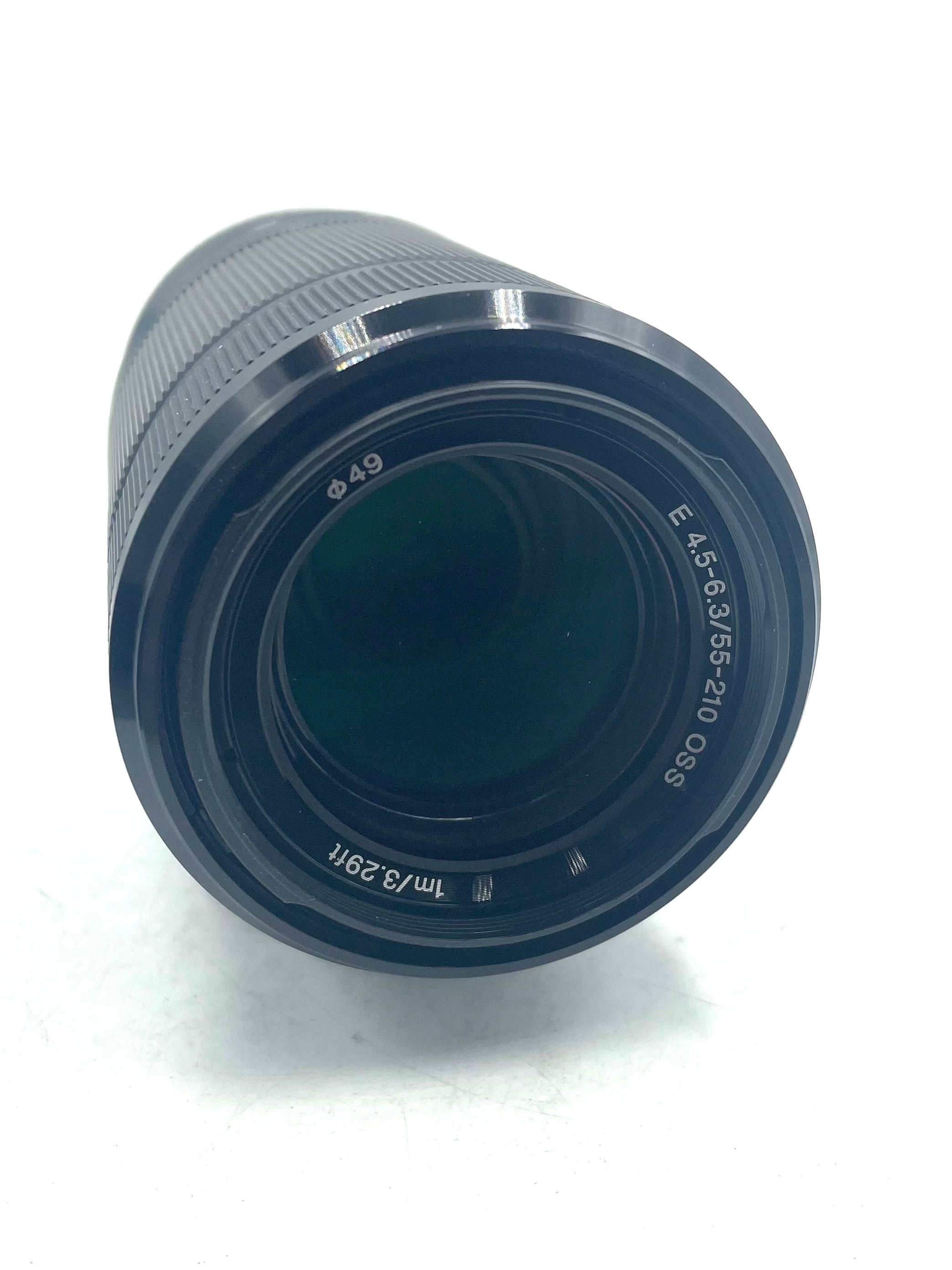 USED Sony 55-210mm F4.5-6.3 OSS E-Mount Lens (Black)