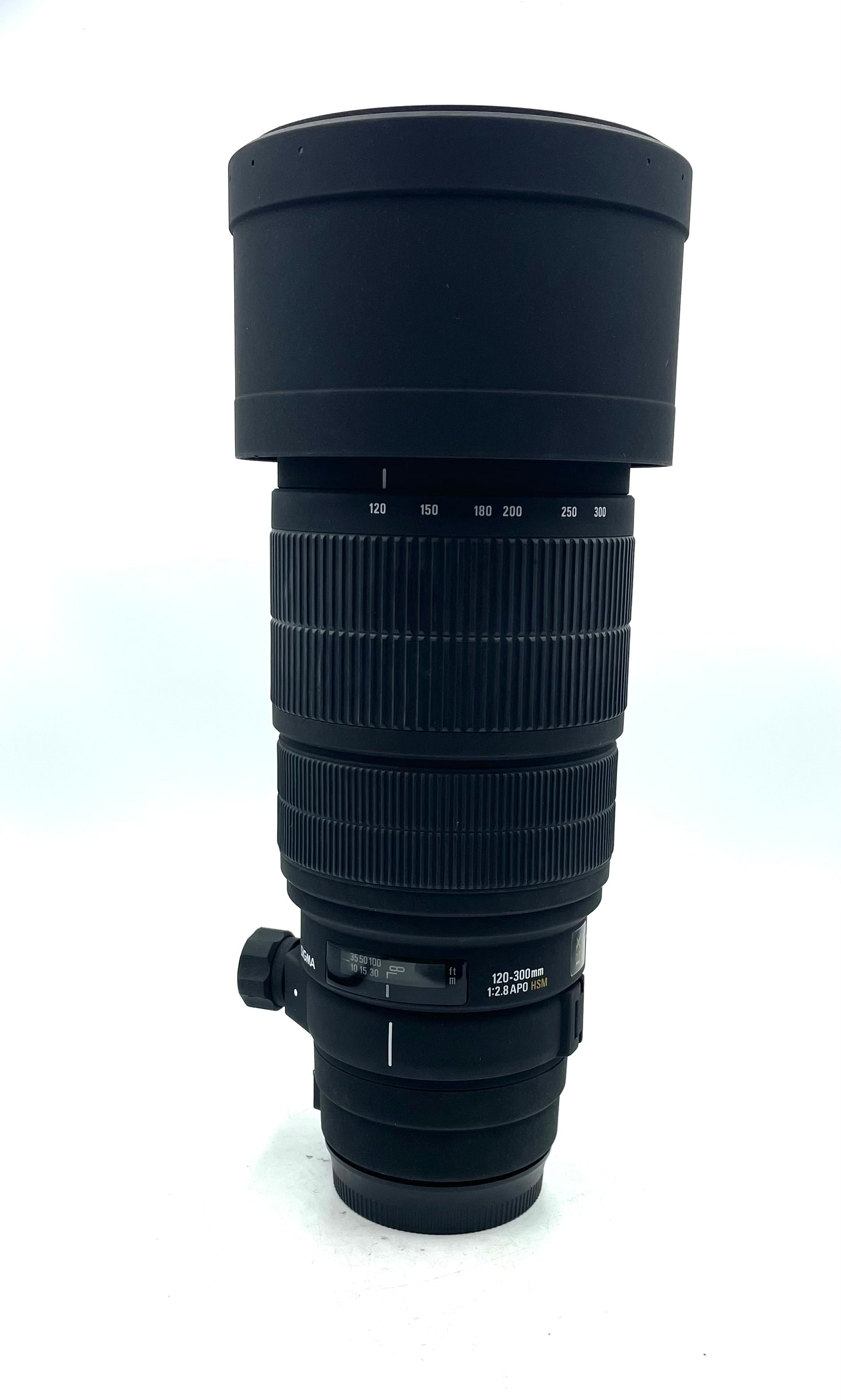 USED Sigma 120-300mm 2..APO EX IF lens for Canon