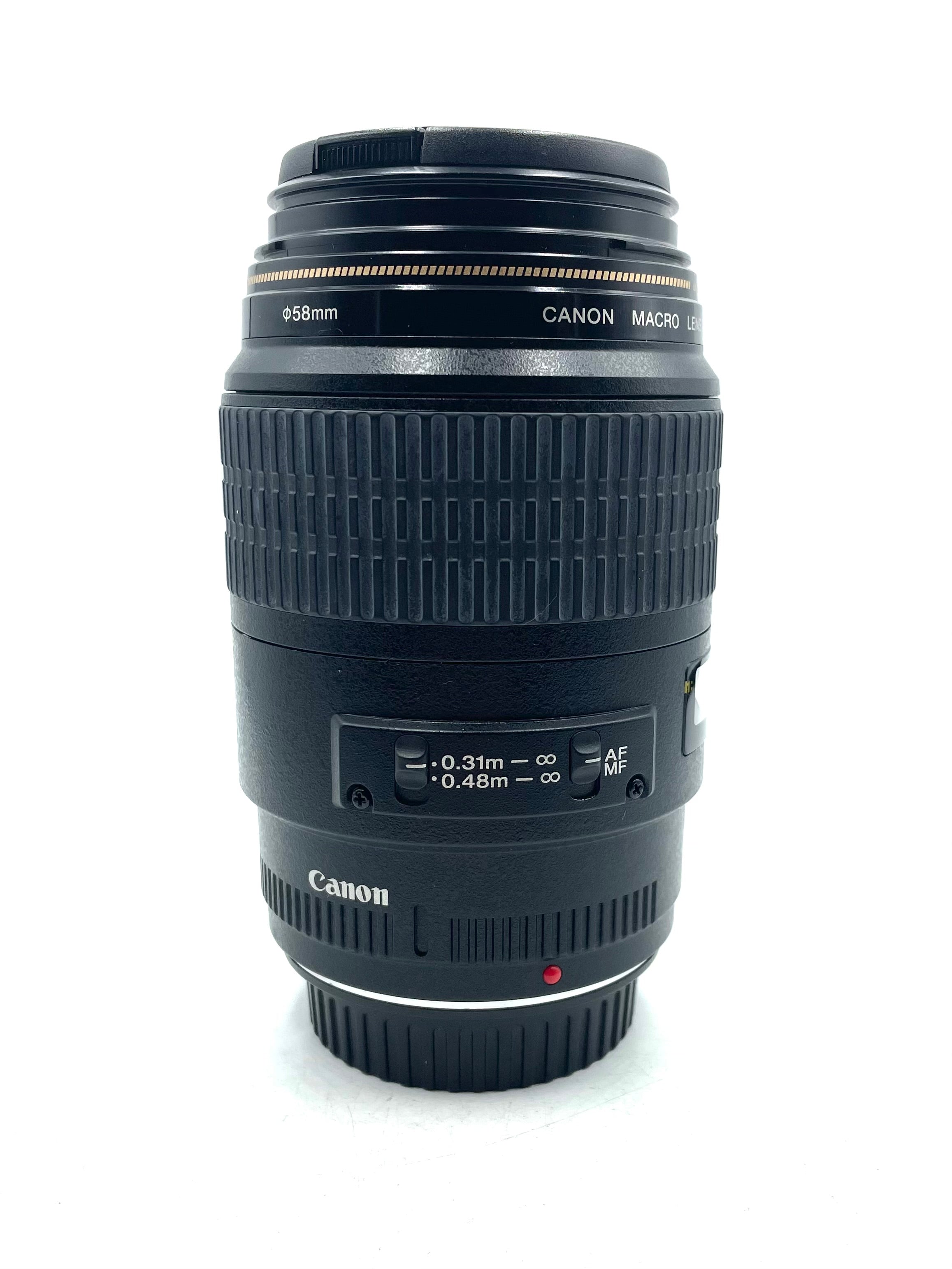 USED Canon 100mm F2.8 EF USM Macro Lens