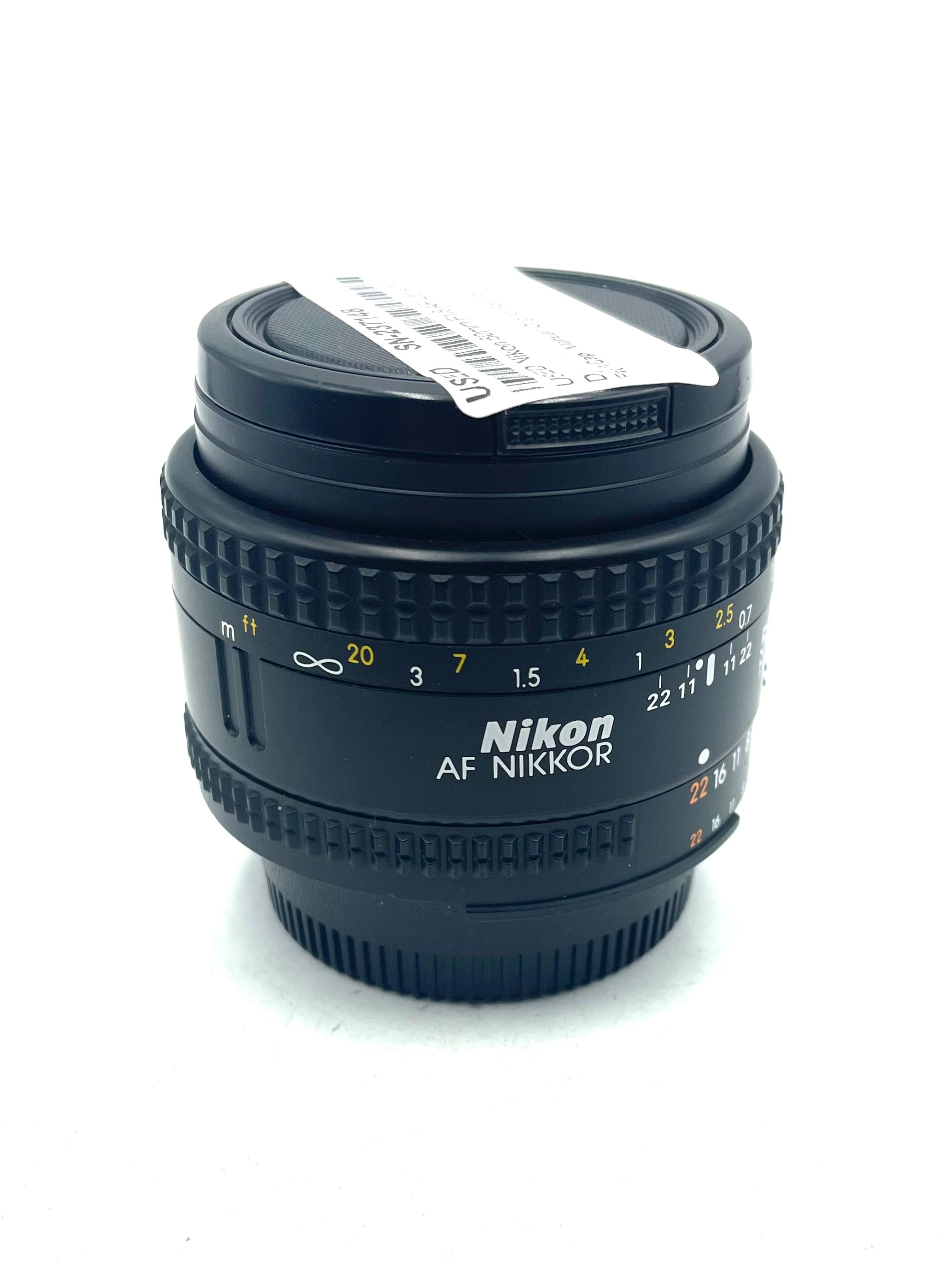 USED Nikon 50mm F1.8 AF Lens (Non D)