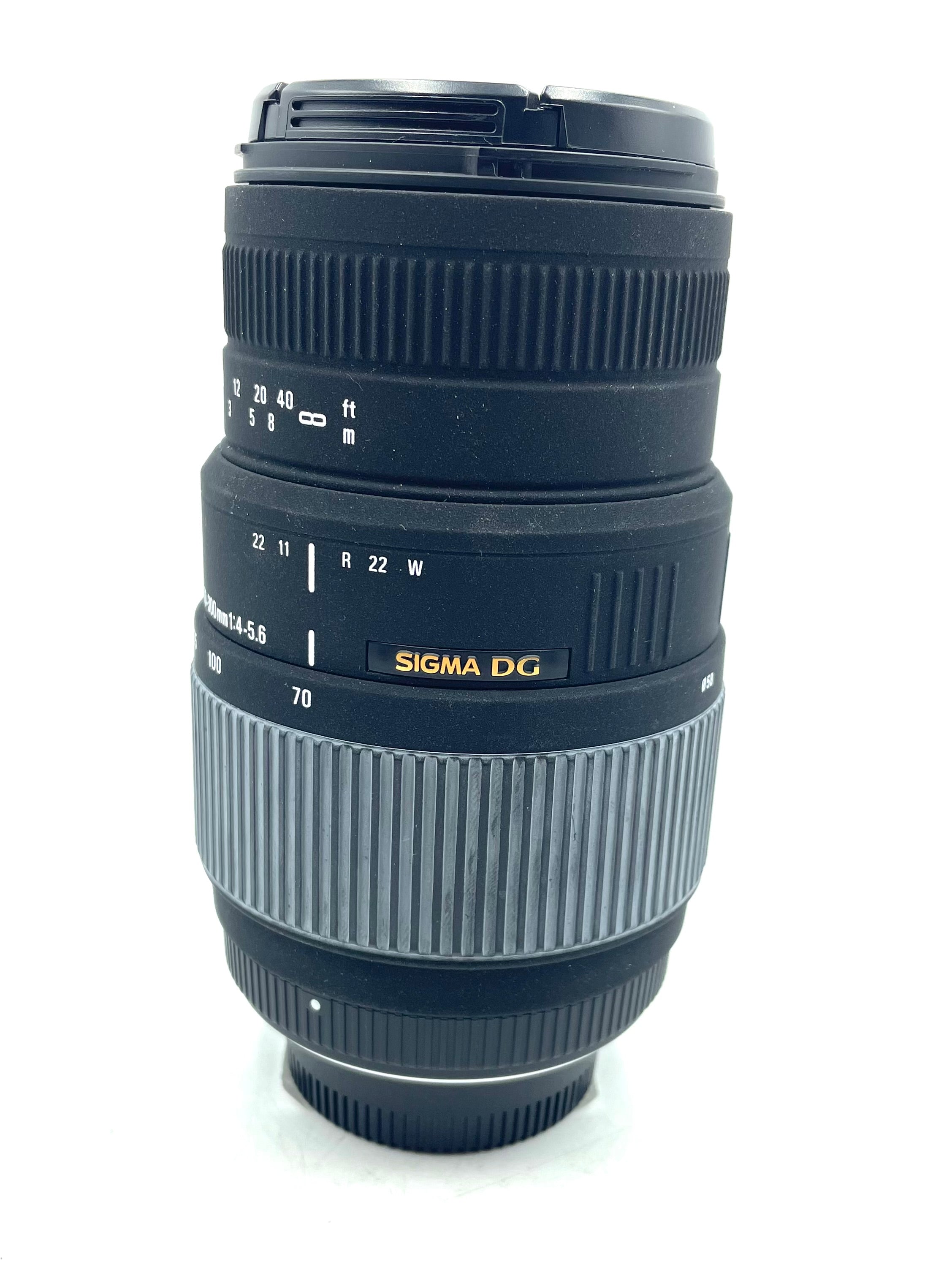 USED Sigma 70-300mm DG f/4-5.6 for Nikon F