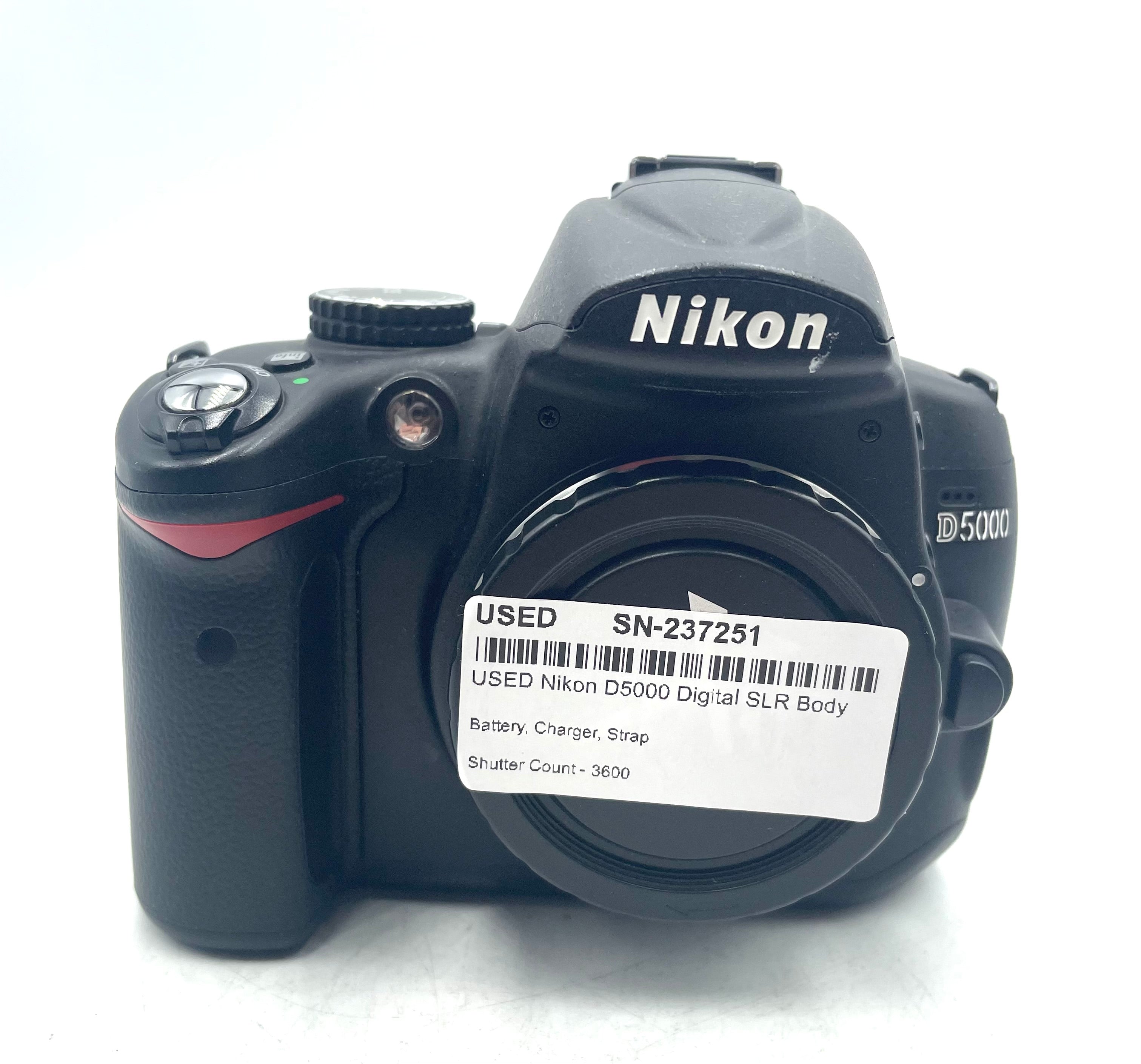 USED Nikon D5000 Digital SLR Body