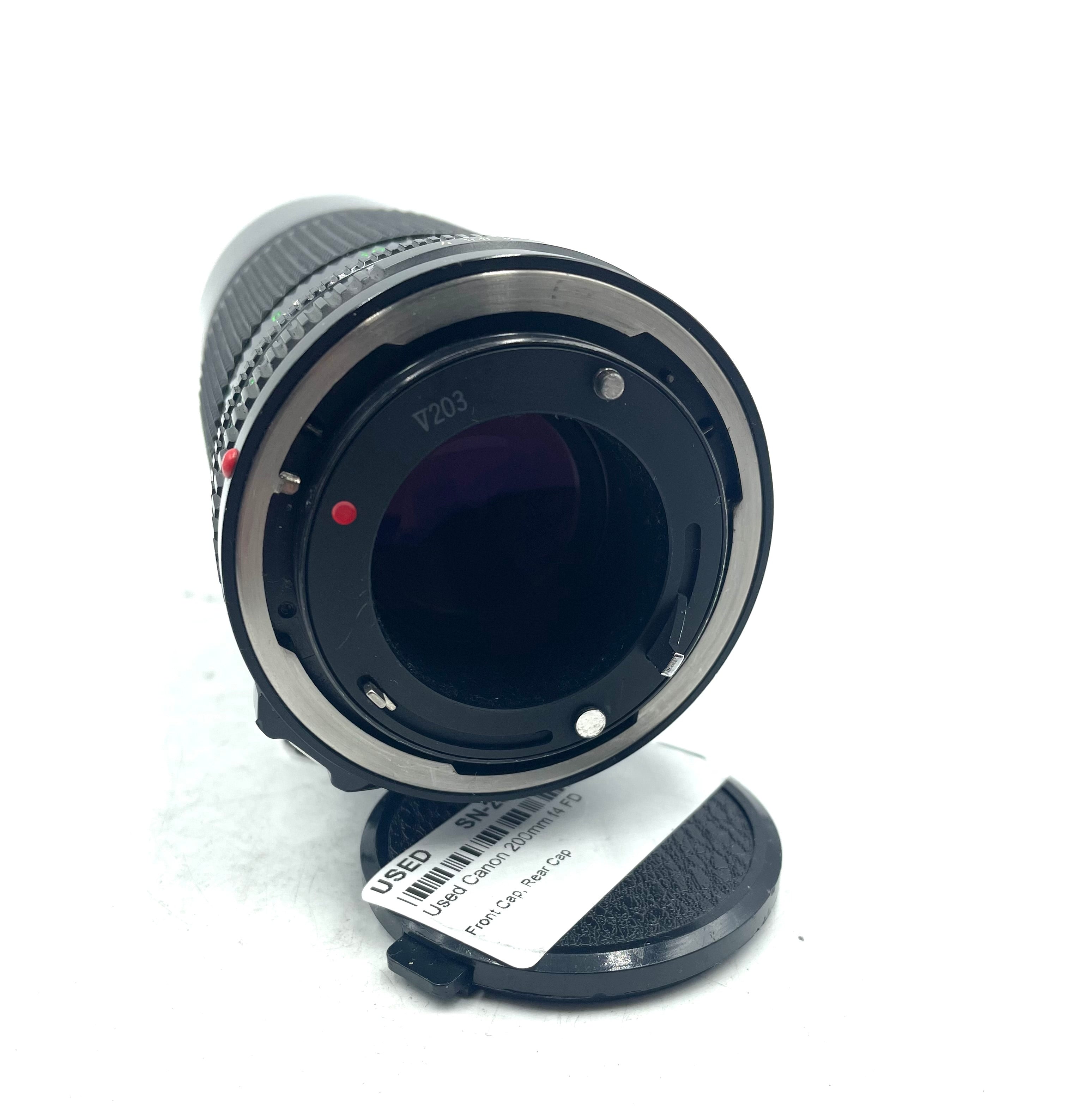 Used Canon 200mm f4 FD