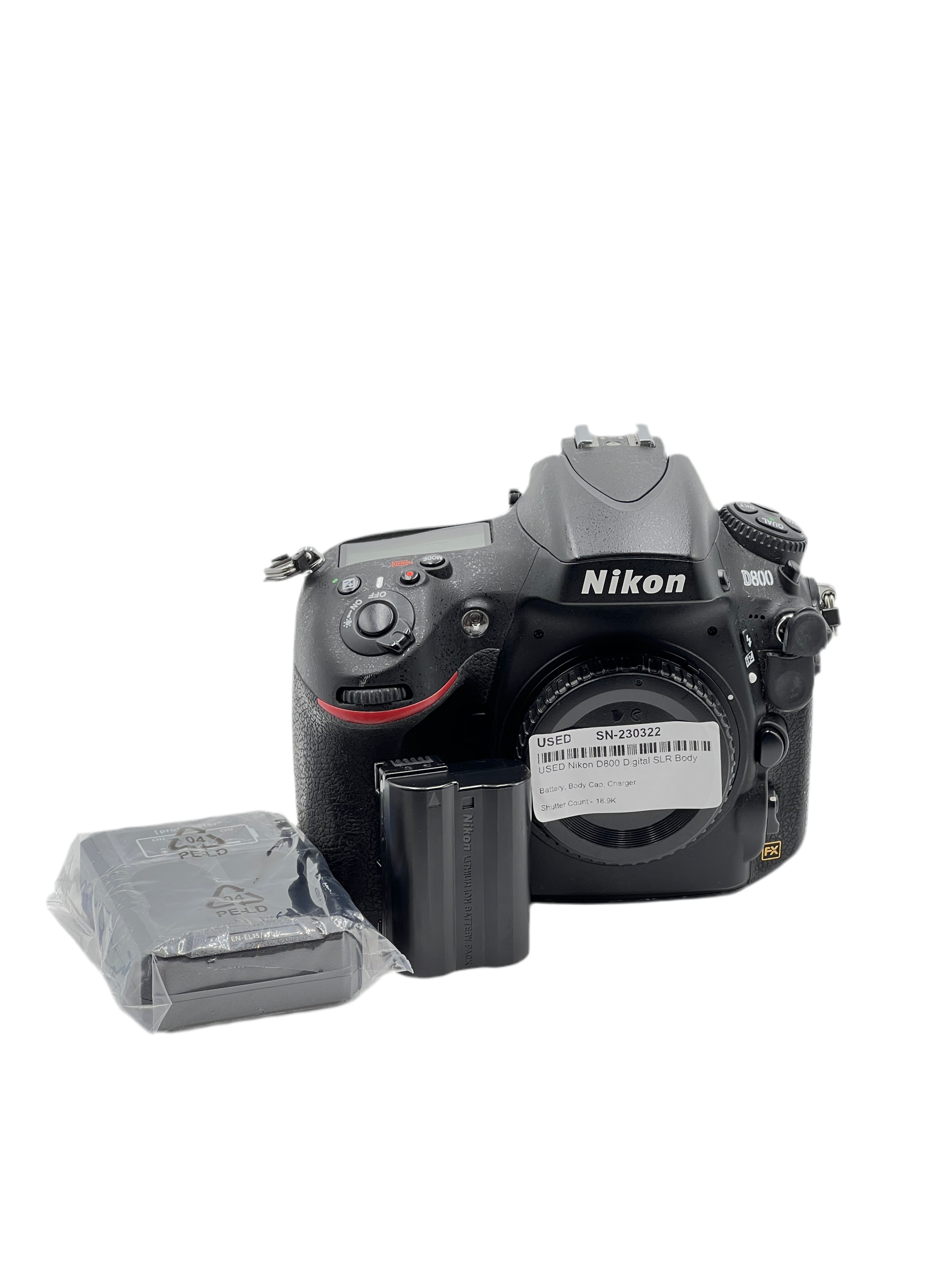 USED Nikon D800 Digital SLR Body