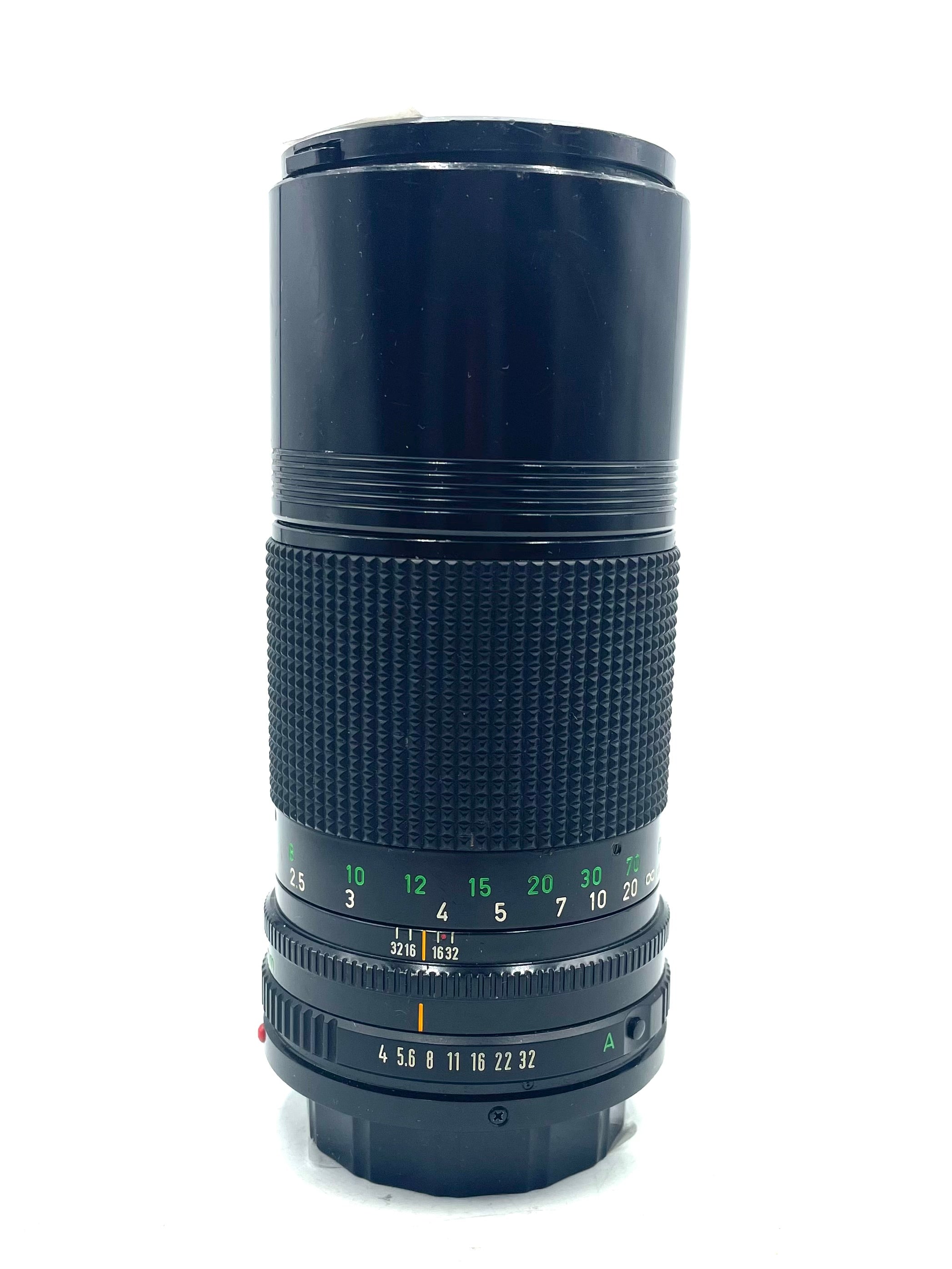 Used Canon 200mm f4 FD