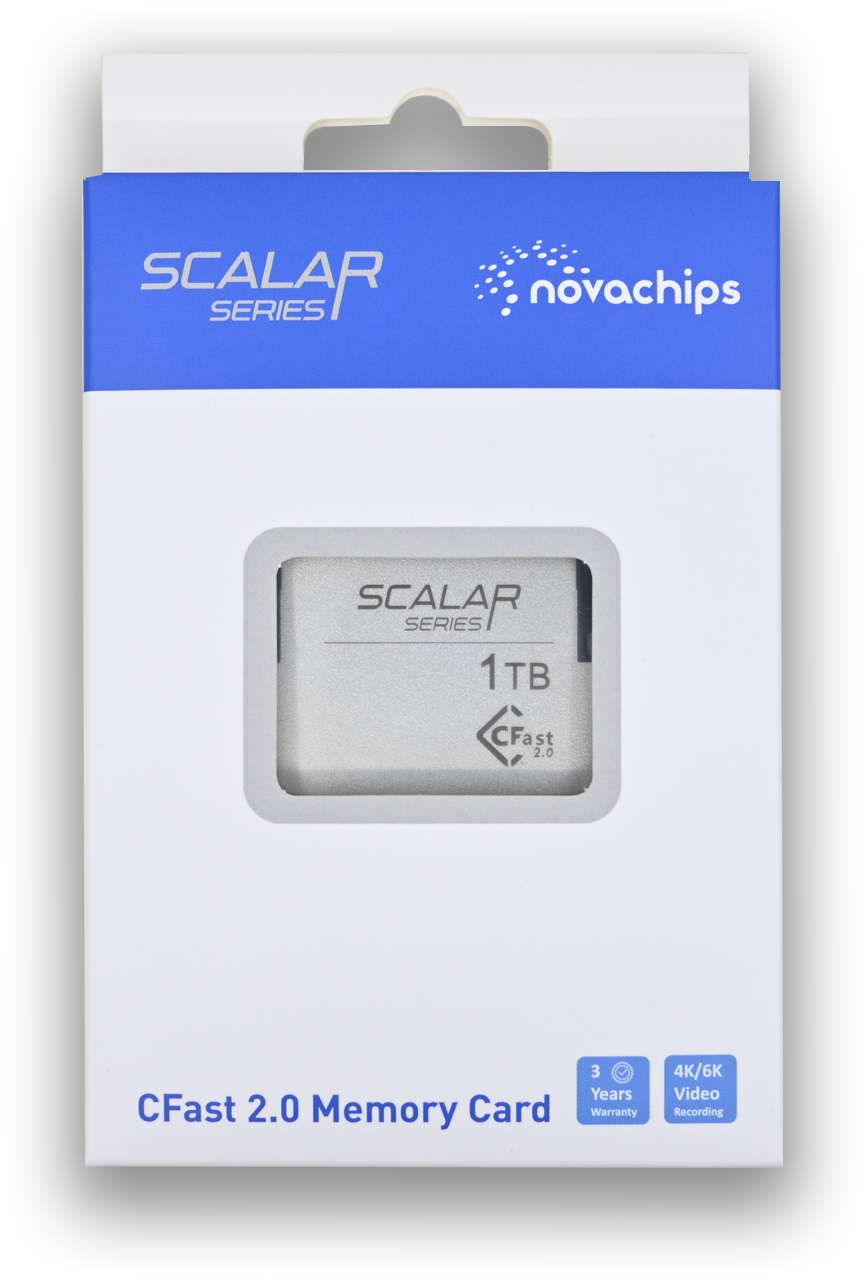 novachips 1TB CFast 2.0 Memory Card