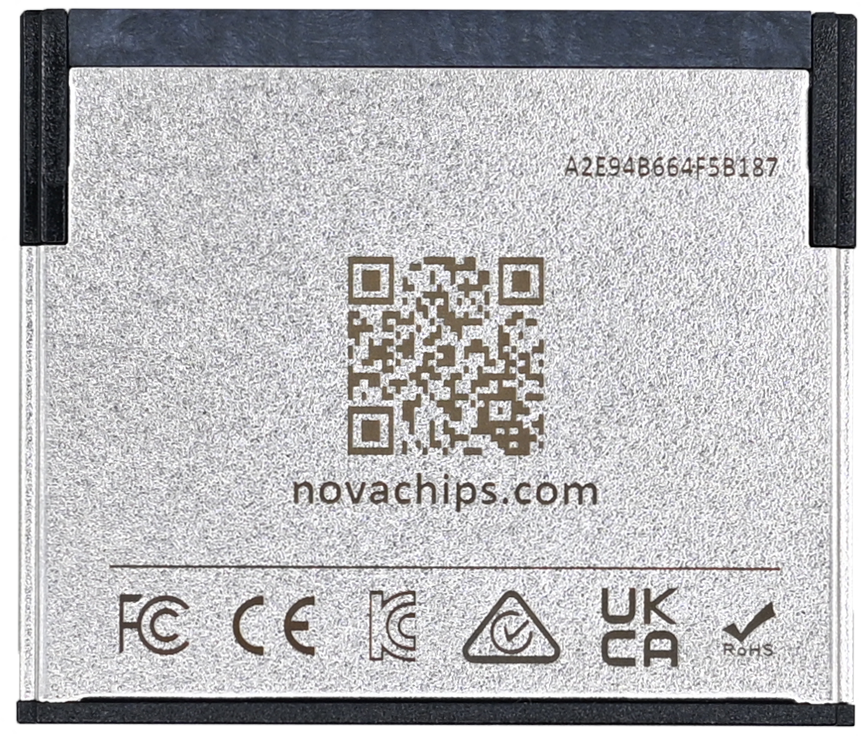 novachips 1TB CFast 2.0 Memory Card