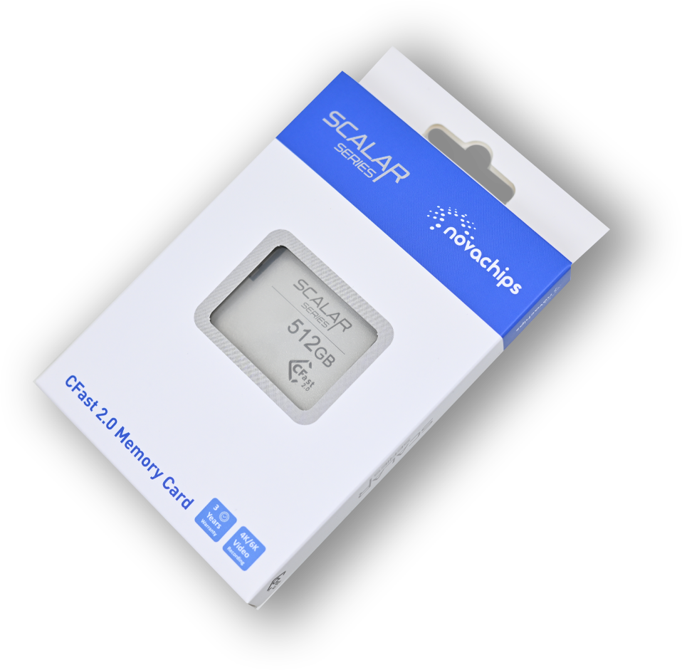 novachips 512GB CFast 2.0 Memory Card