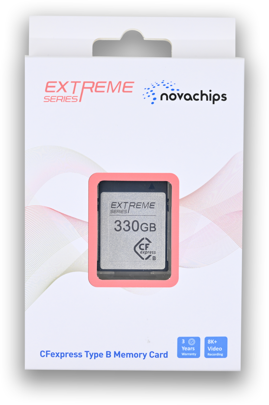 novachips 330 GB  Express Series CF Express Type B Memory Card