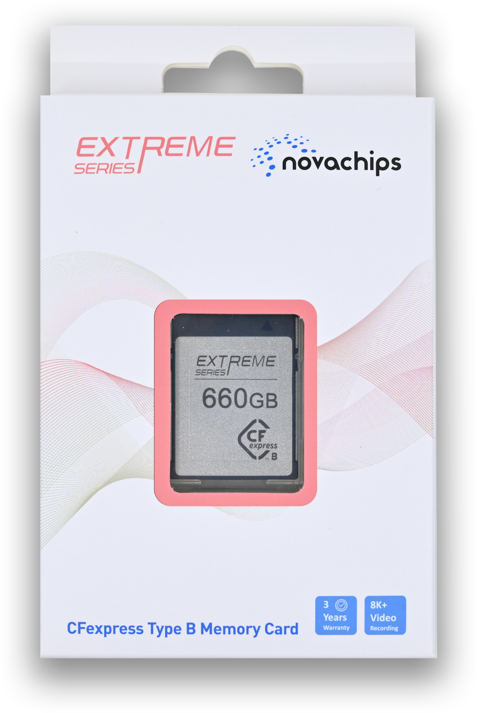 novachips 660GB CFexpress 2.0 Type B Memory Card