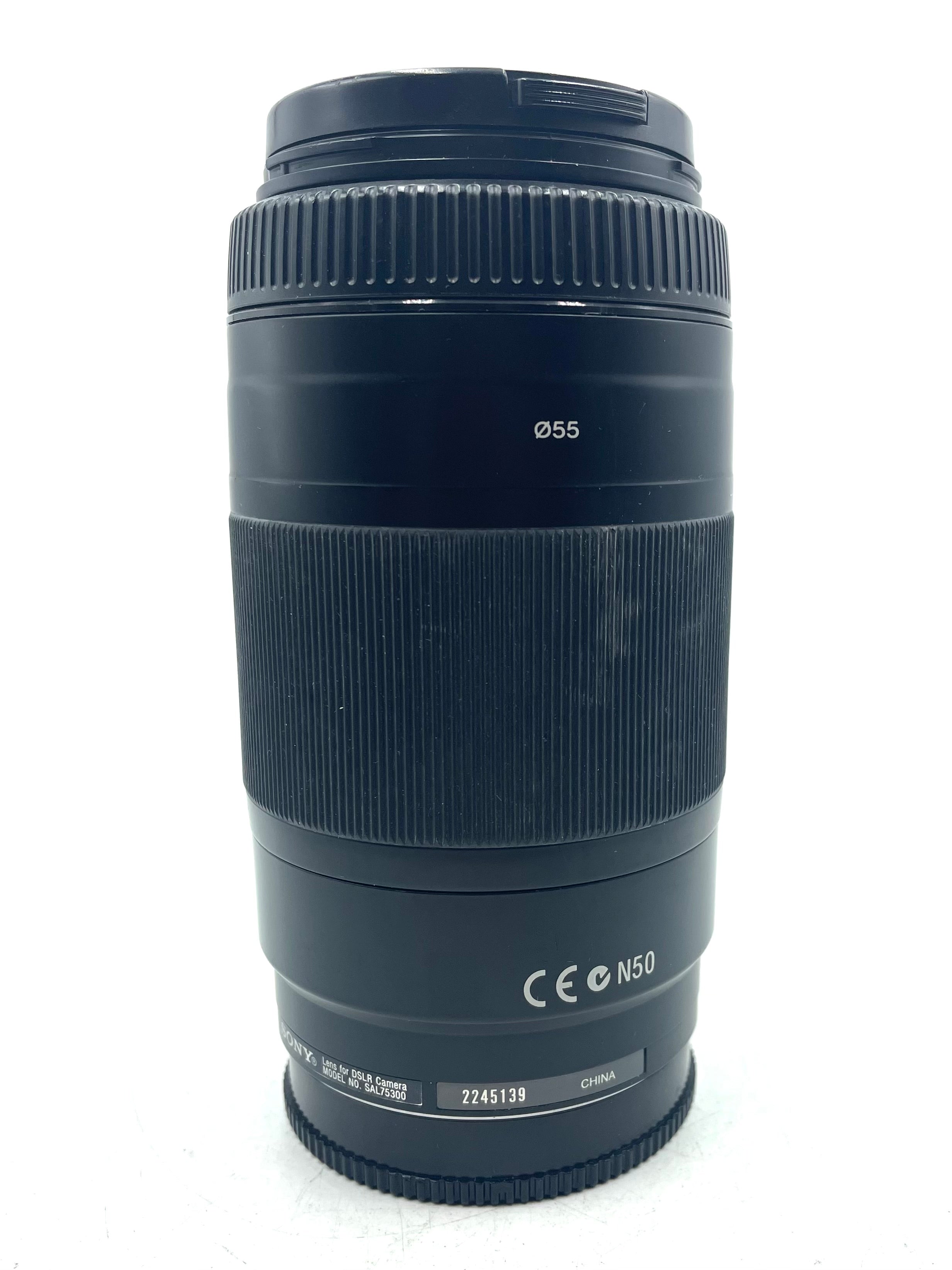 Used Sony 75-300mm F4.5-5.6 Lens (A mount)