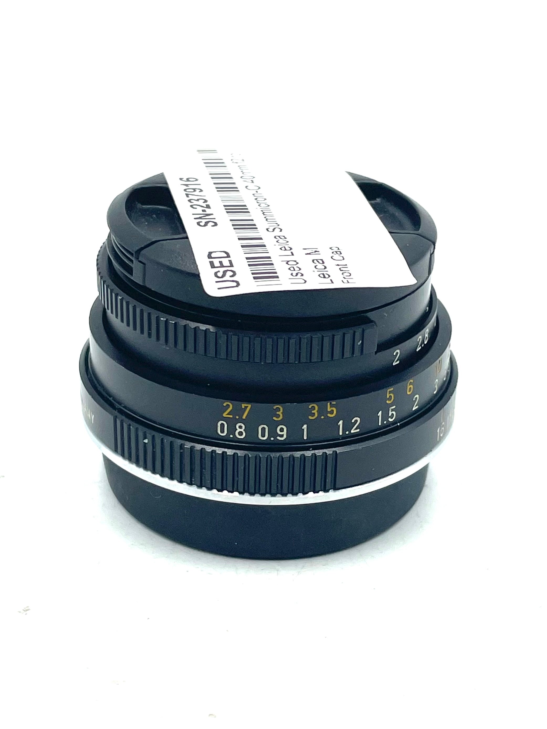 Used Leica Summicron-C 40mm f2 for Leica M