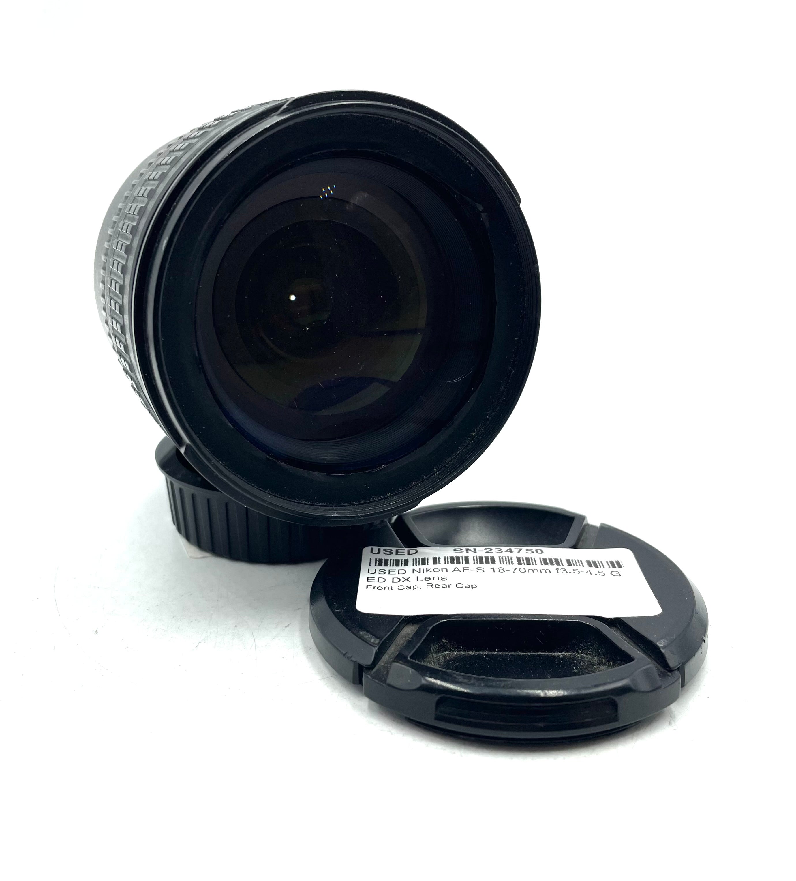 USED Nikon AF-S 18-70mm f3.5-4.5 G ED DX Lens