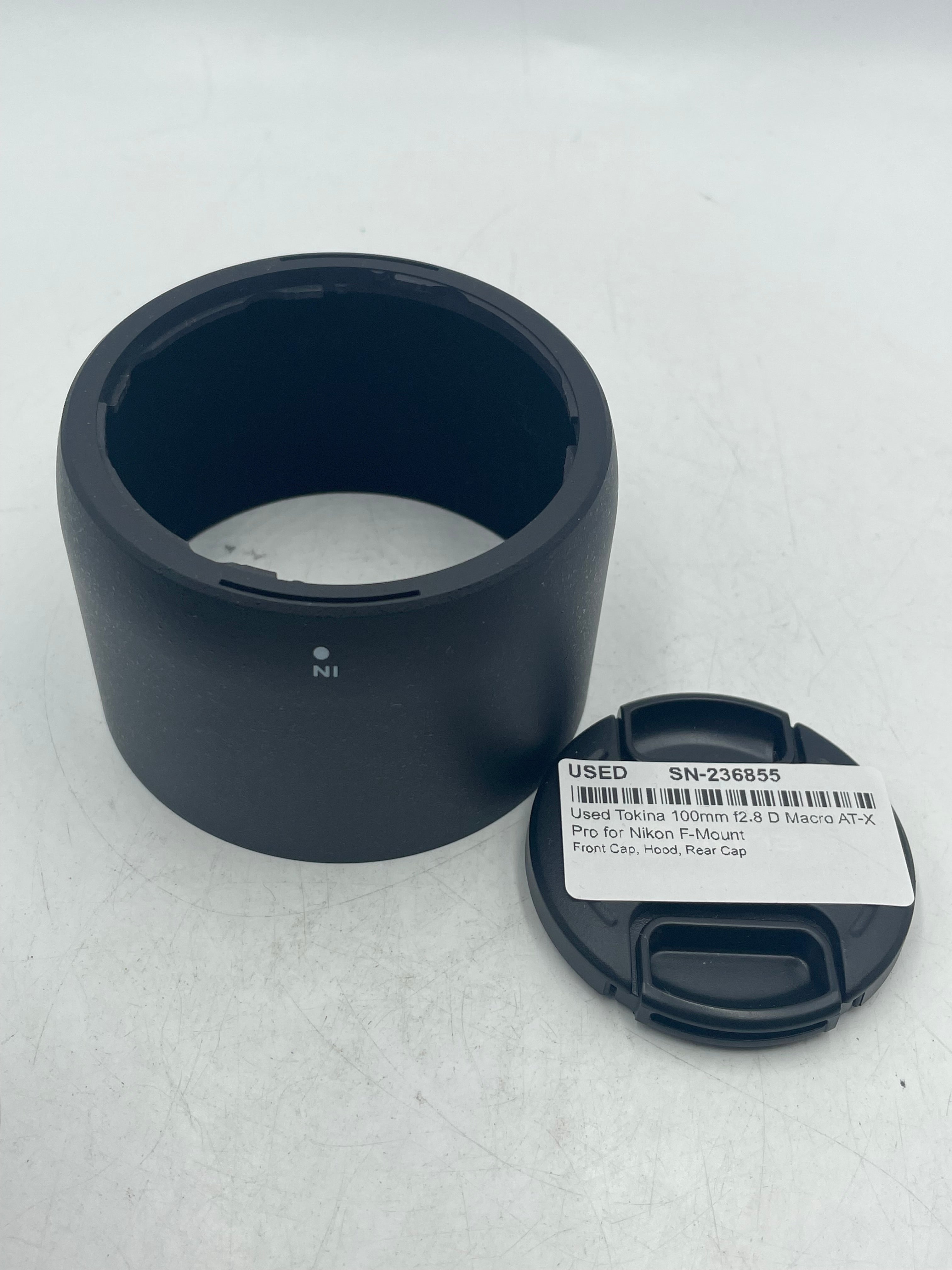 Used Tokina 100mm f2.8 D Macro AT-X Pro for Nikon F-Mount