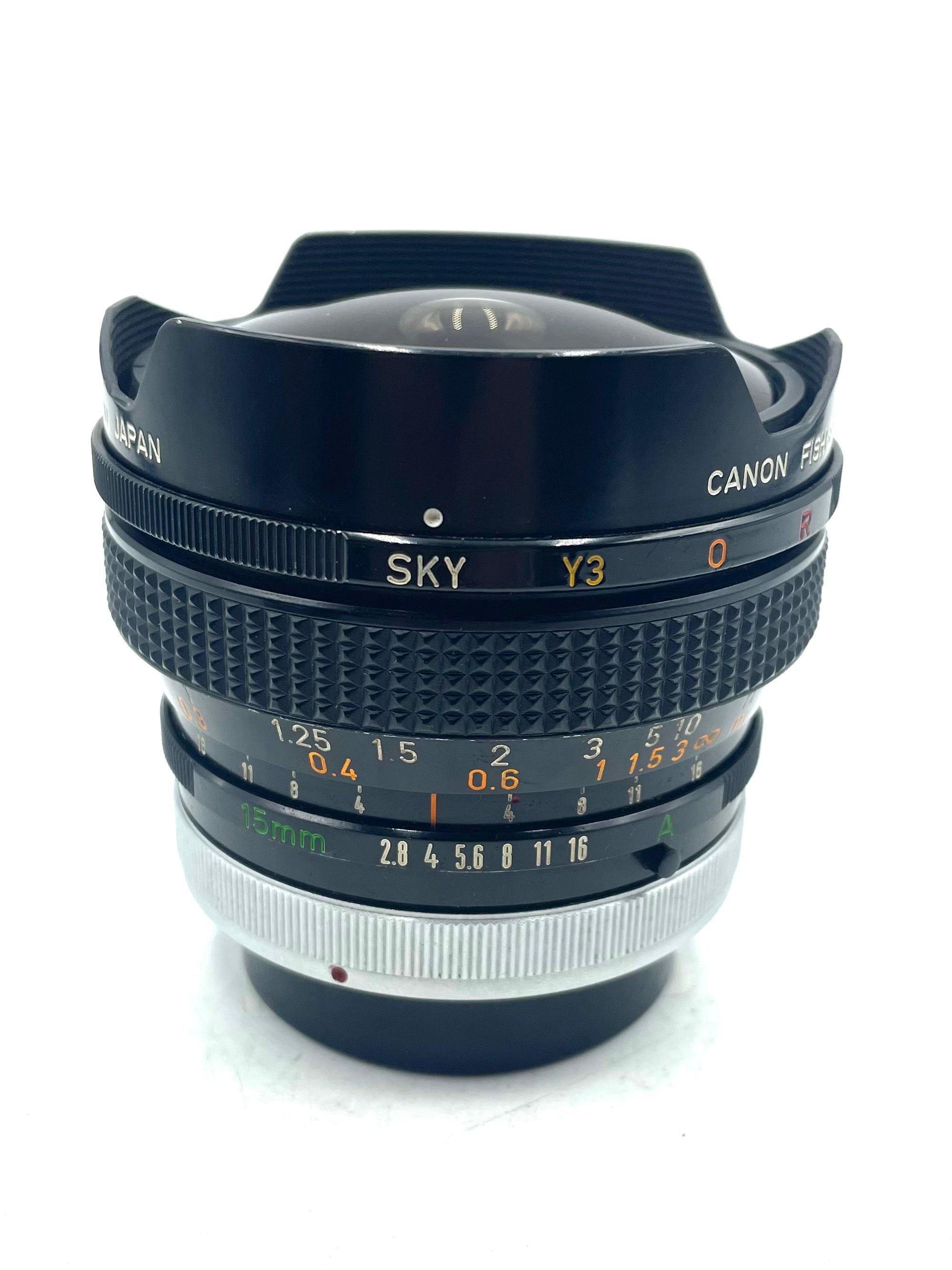 Used Canon 15mm f2.8 FD SSC Fisheye