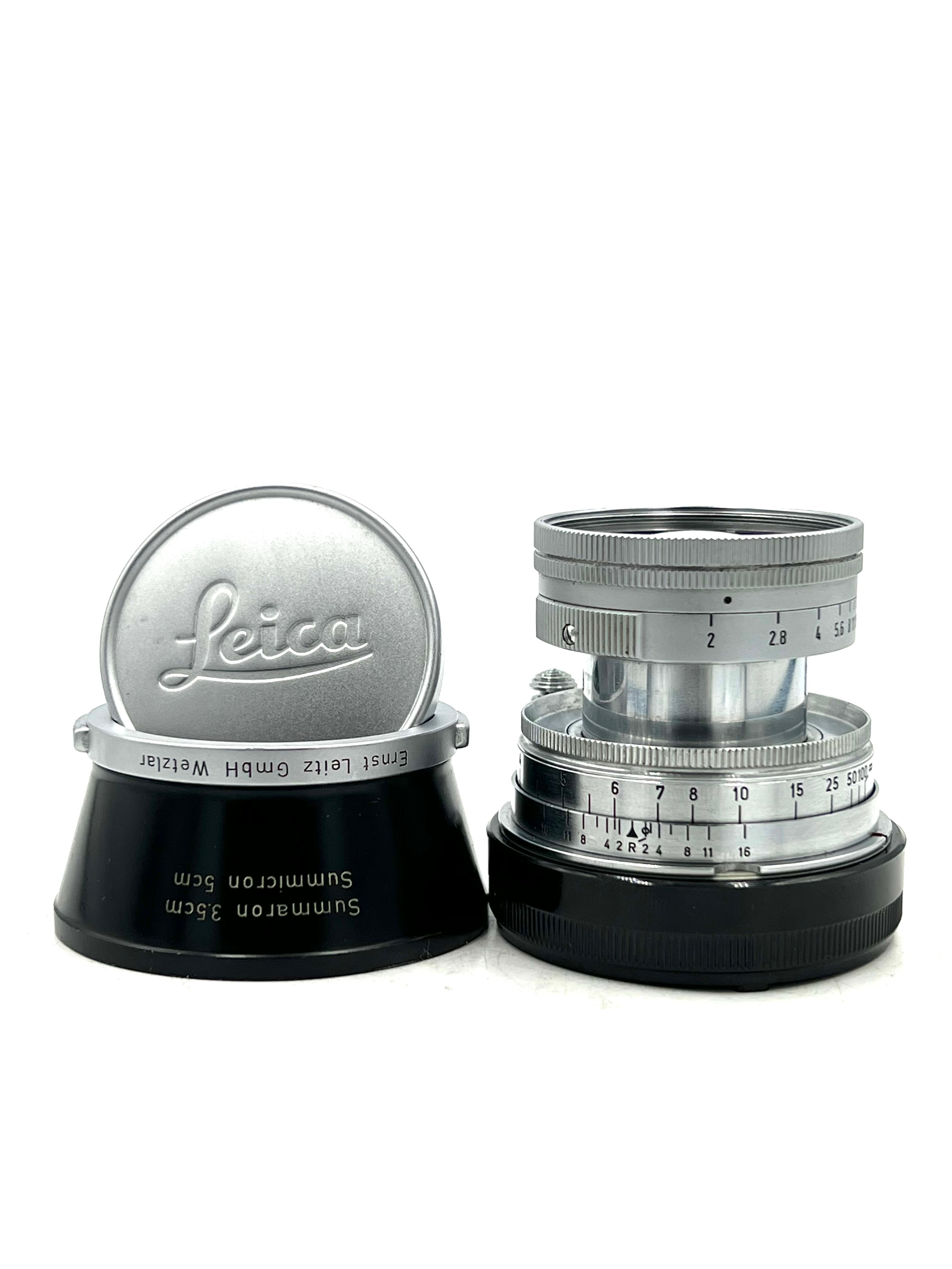 USED Leica Summicron 5CM (50mm) F2 Lens Collapsible 1957 (M Mount)