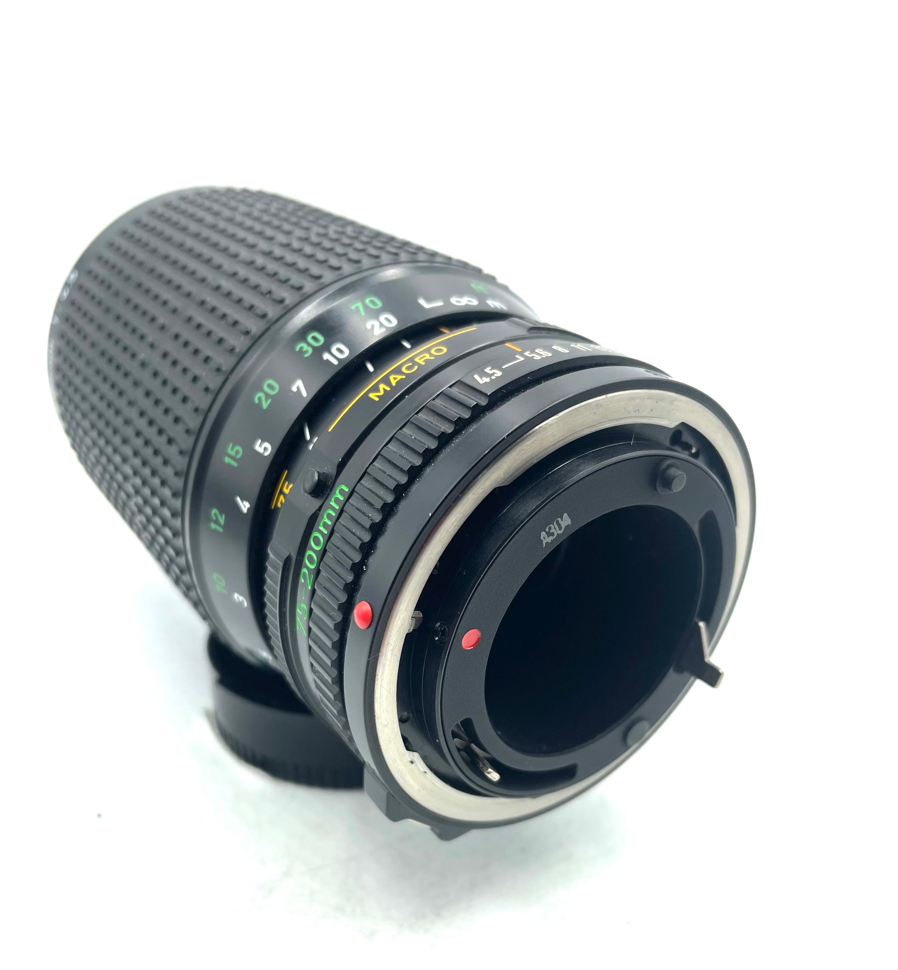 Used Canon 75-200mm F4.5 MF Zoom Lens (FD Mount)