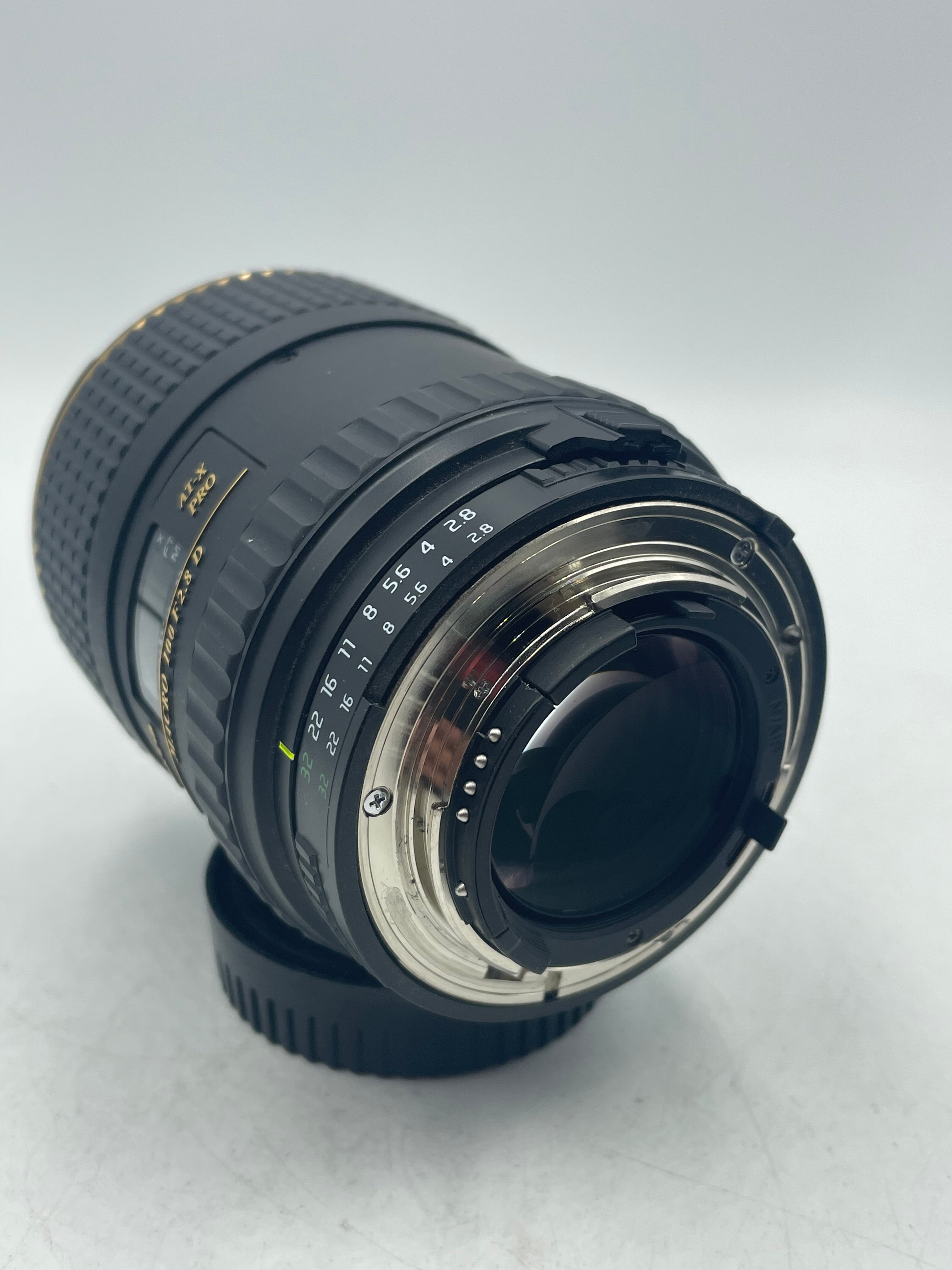 Used Tokina 100mm f2.8 D Macro AT-X Pro for Nikon F-Mount